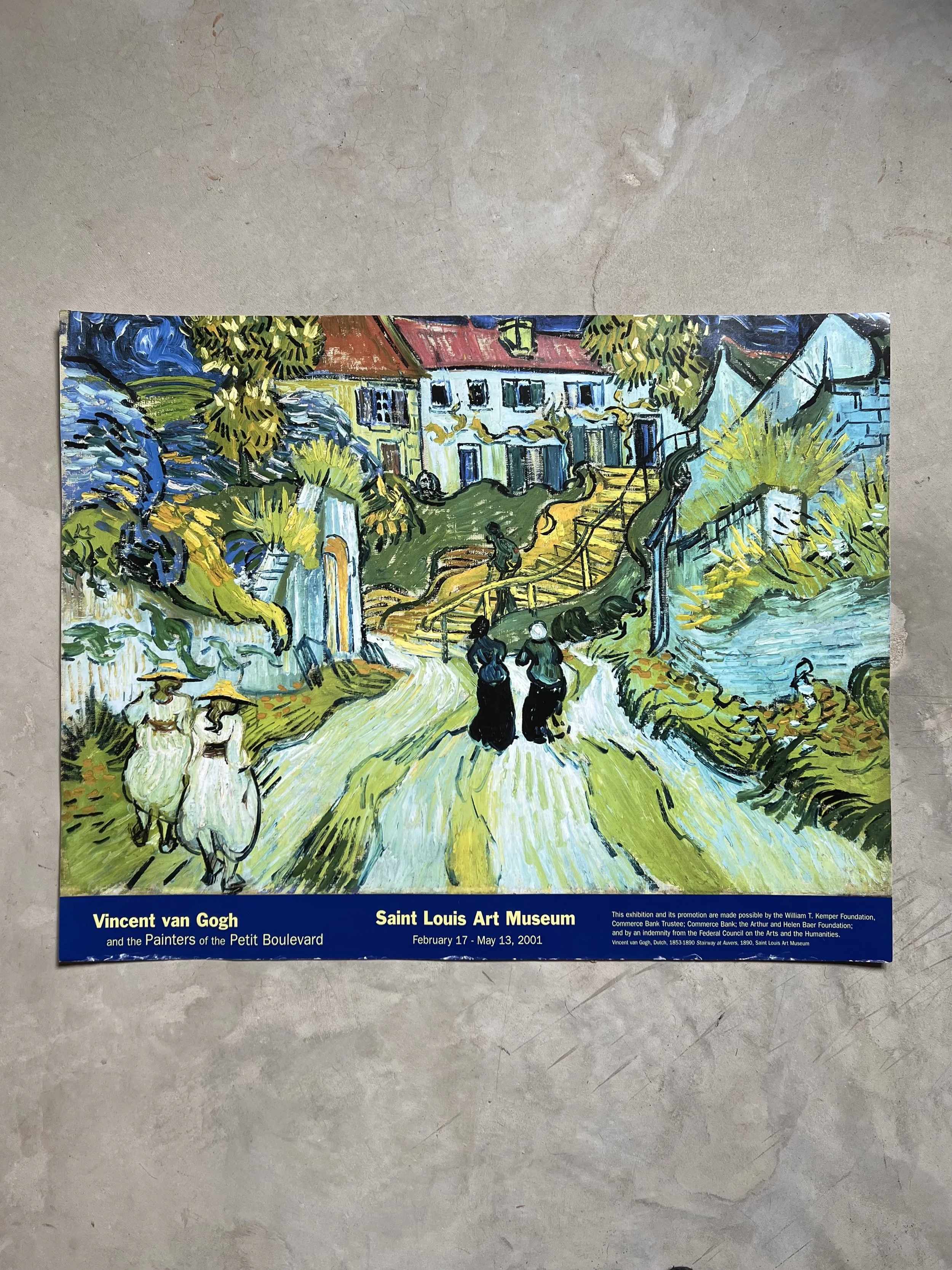 Van Gogh St. Louis Exhibition Poster
