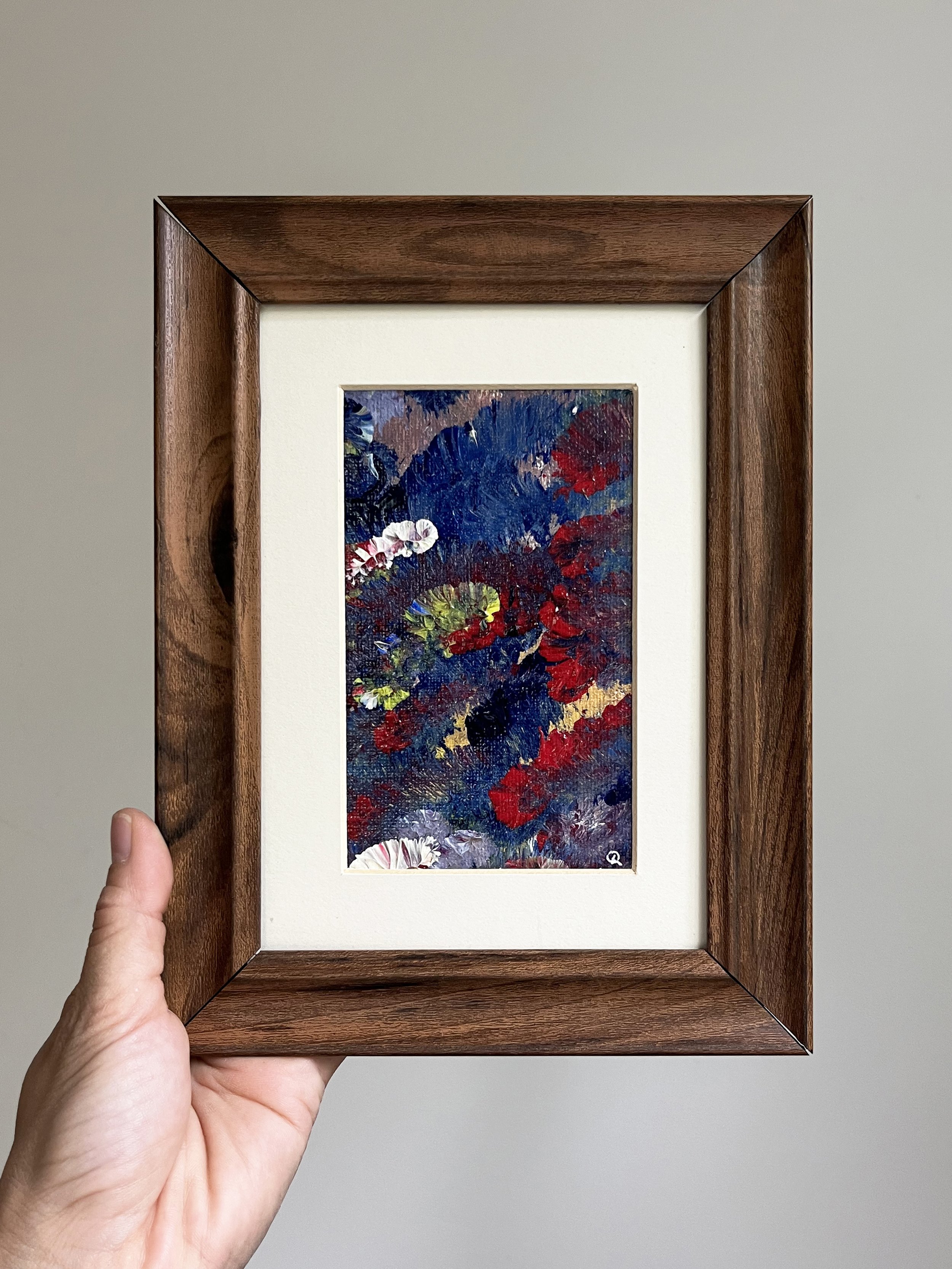 Abstract painting by Leo Quinlan