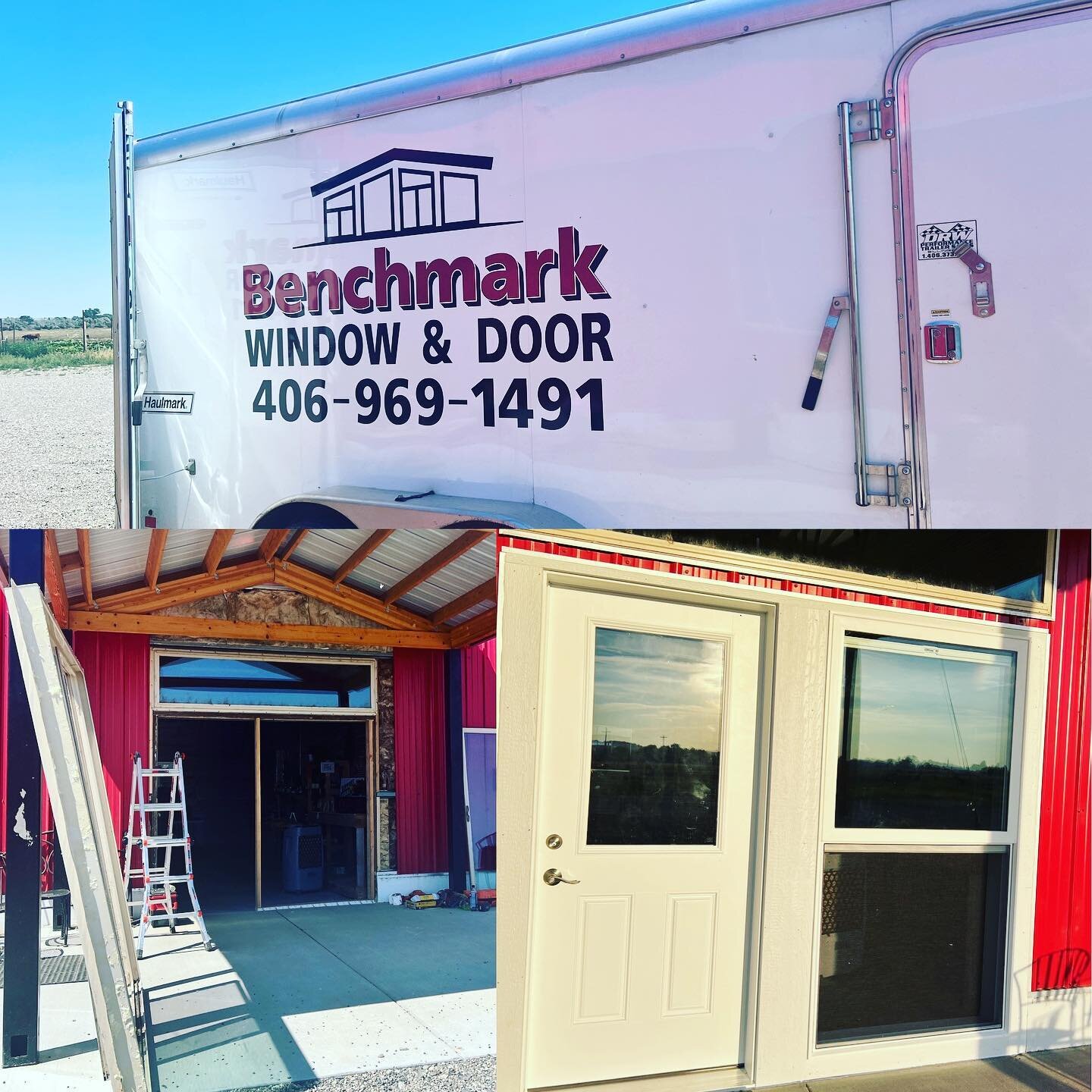 Thank you @benchmark_window ! We LOVE our new entrance door ❤️ Swing by 8333 Story Road to check out the awesome new door!