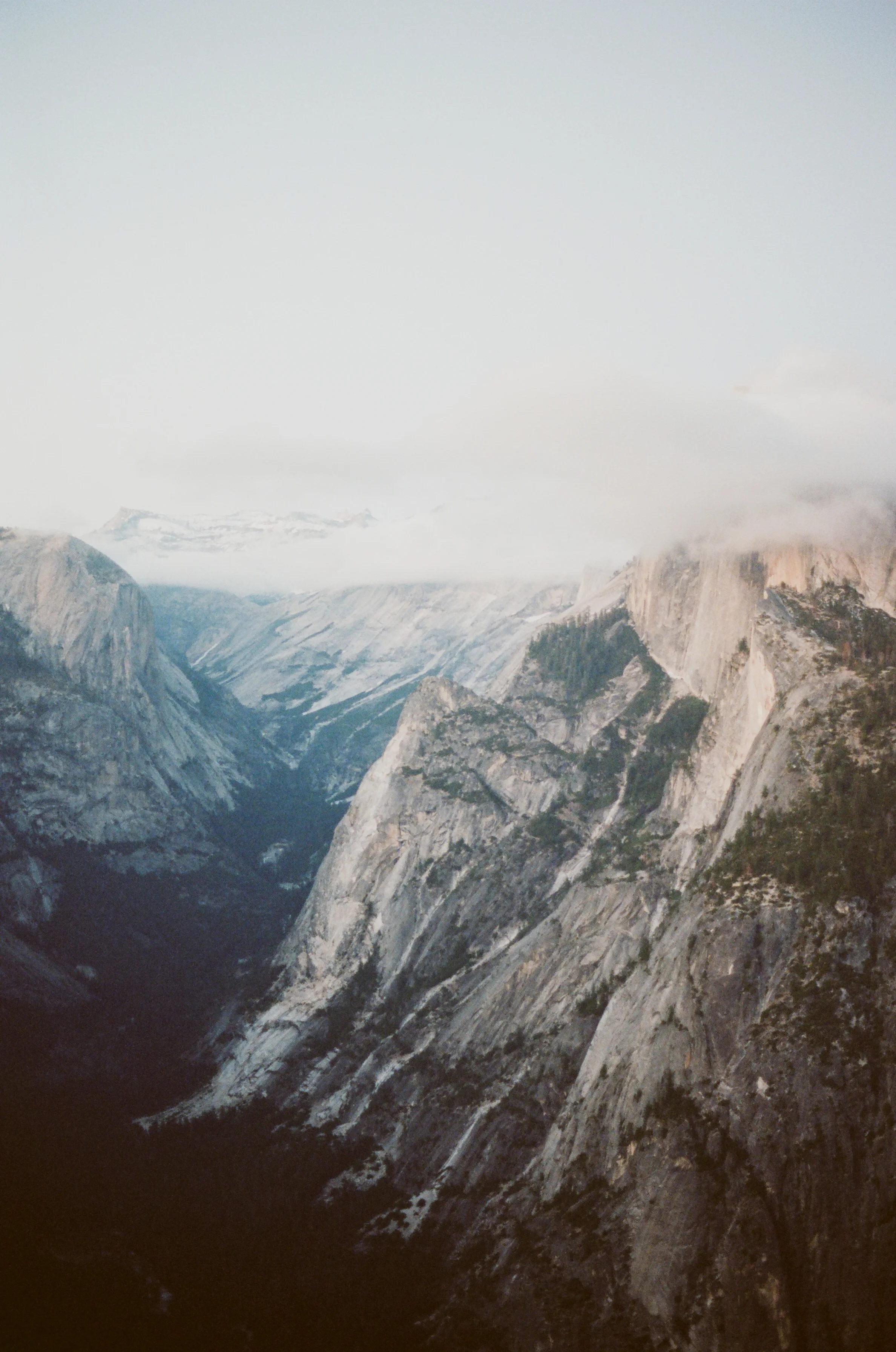 Half Dome @ Glacier Point (Portra 400)