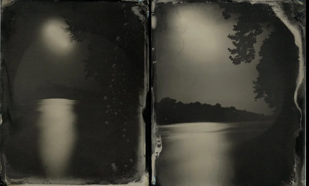 Moonrise of the James (Diptych) By: Emily White www.emwhitephoto.com