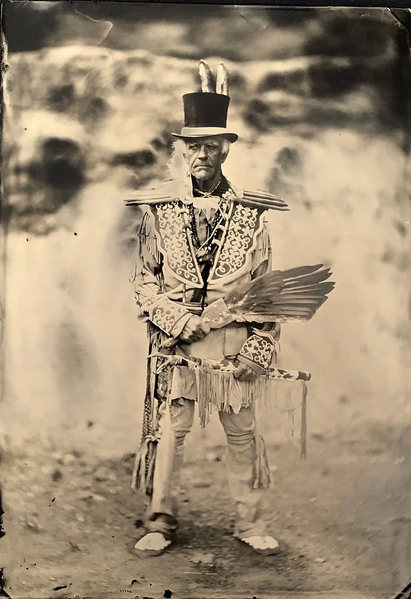 Title : Native American Reenactor By: Craig Murphy Www.glensfallsart.com