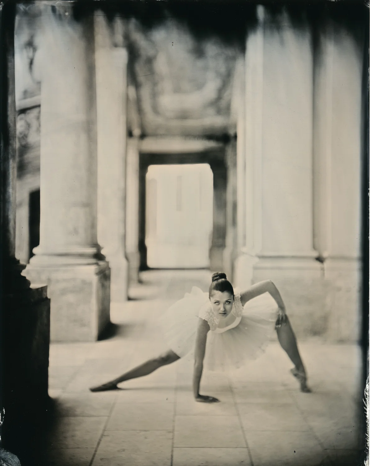 Ballet in the Castle - By: Gabriel Kiss www.gibboart.sk This photo is the result of a three days long preparation and negotiation. The photo shooting took place in one of Hungary’s most beautiful castles, the Esterhazy palace. Because it is a scheduled monument we needed a lot of permits. With the figure of the ballet dancer I did not want to point out the dance but rather to emphasize the tension surrounding the dance itself, its edges and lines. I think your initiative with this photo contest is very inspiring because one can get to know fantastic photographers and their amazing works. Someone who tries to take this kind of photo at least once in their life starts to observe our busy world in a different way and is able to slow it down. . . .