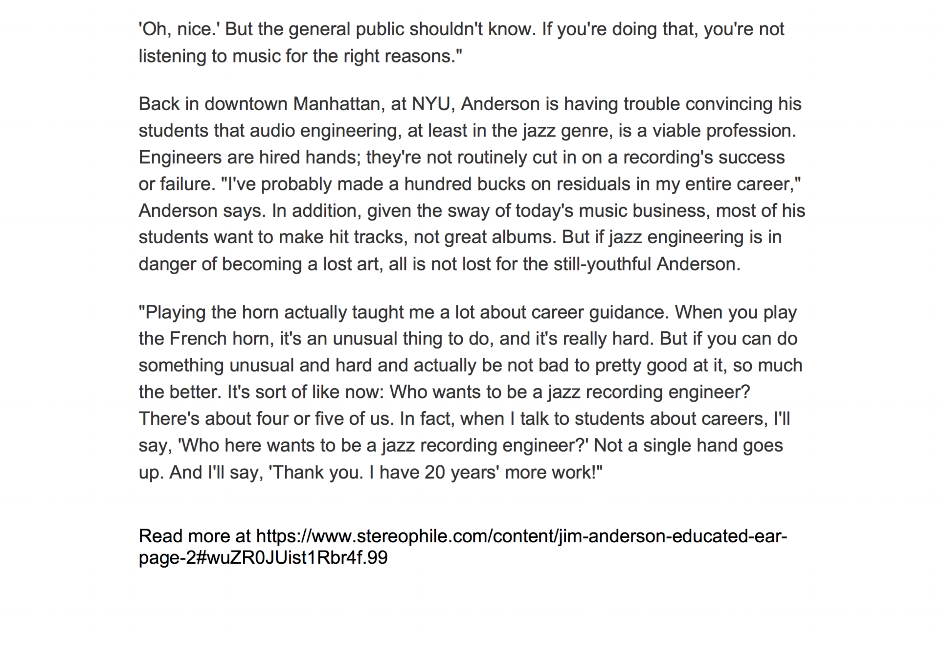 Stereophile Magazine INTERVIEWS11.png