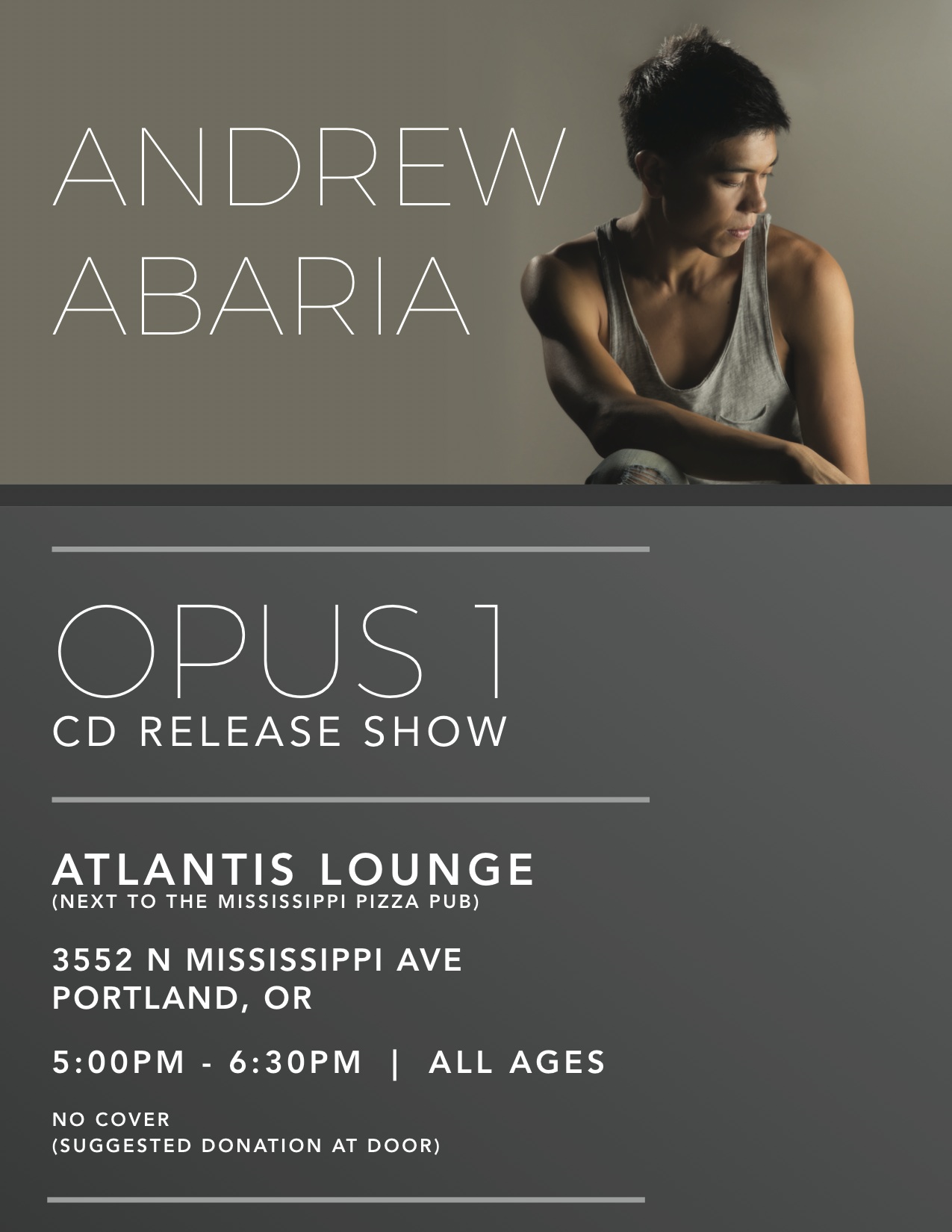 Just 5 more days! Hope to see you all there!! #pdx #portland #portlandOR #pdxmusic #home #piano #vocals #songwriter #song #performance #originalmusic