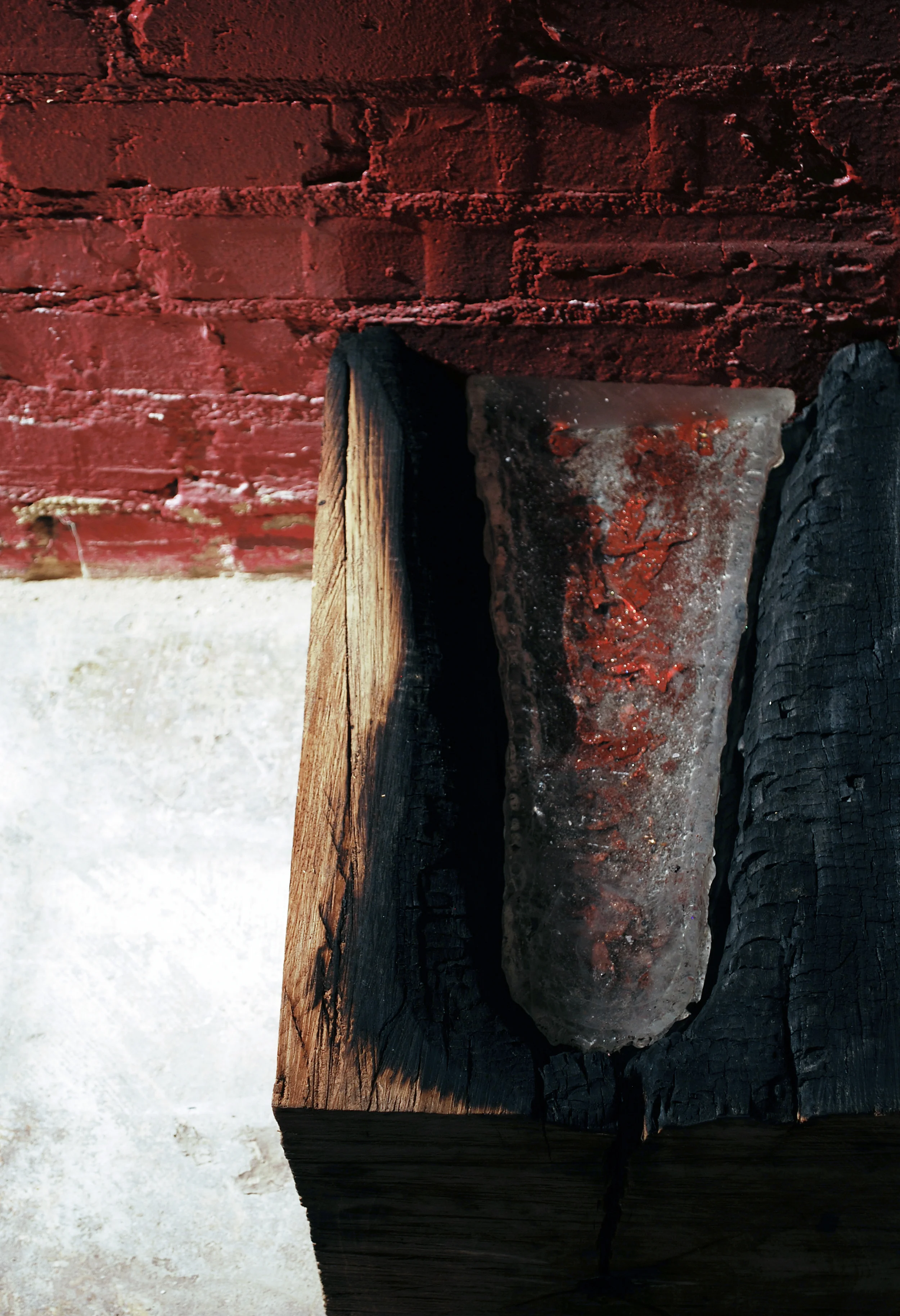 For The Red Wall (detail)