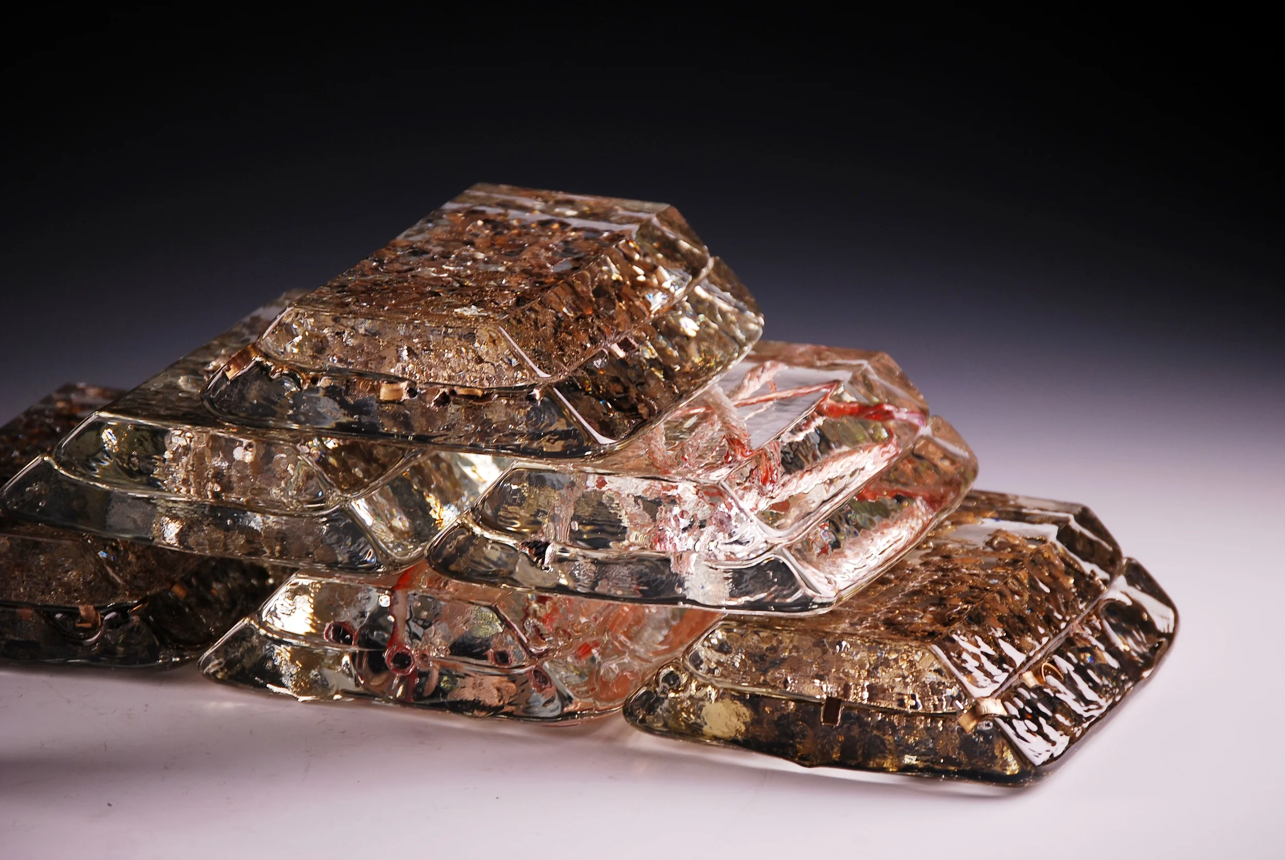 Currency Run (stacked art ingots)