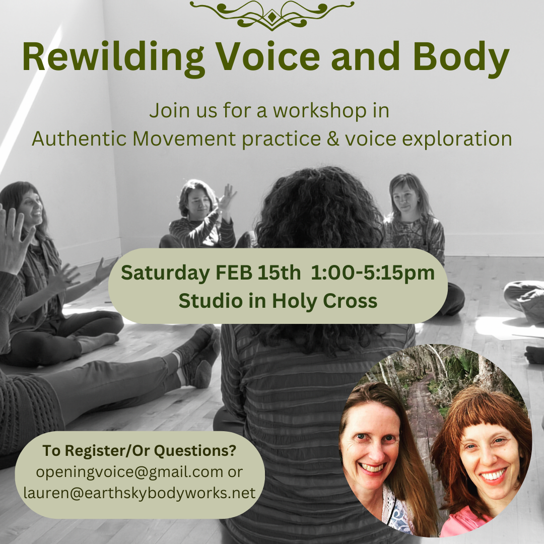 REWILDING VOICE &amp; BODY