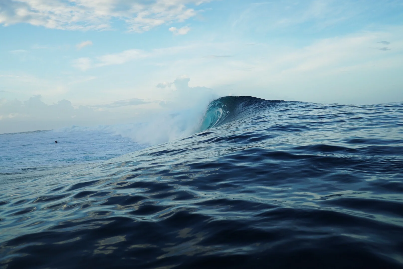 teahupoo, tahiti, french polynesia: spring