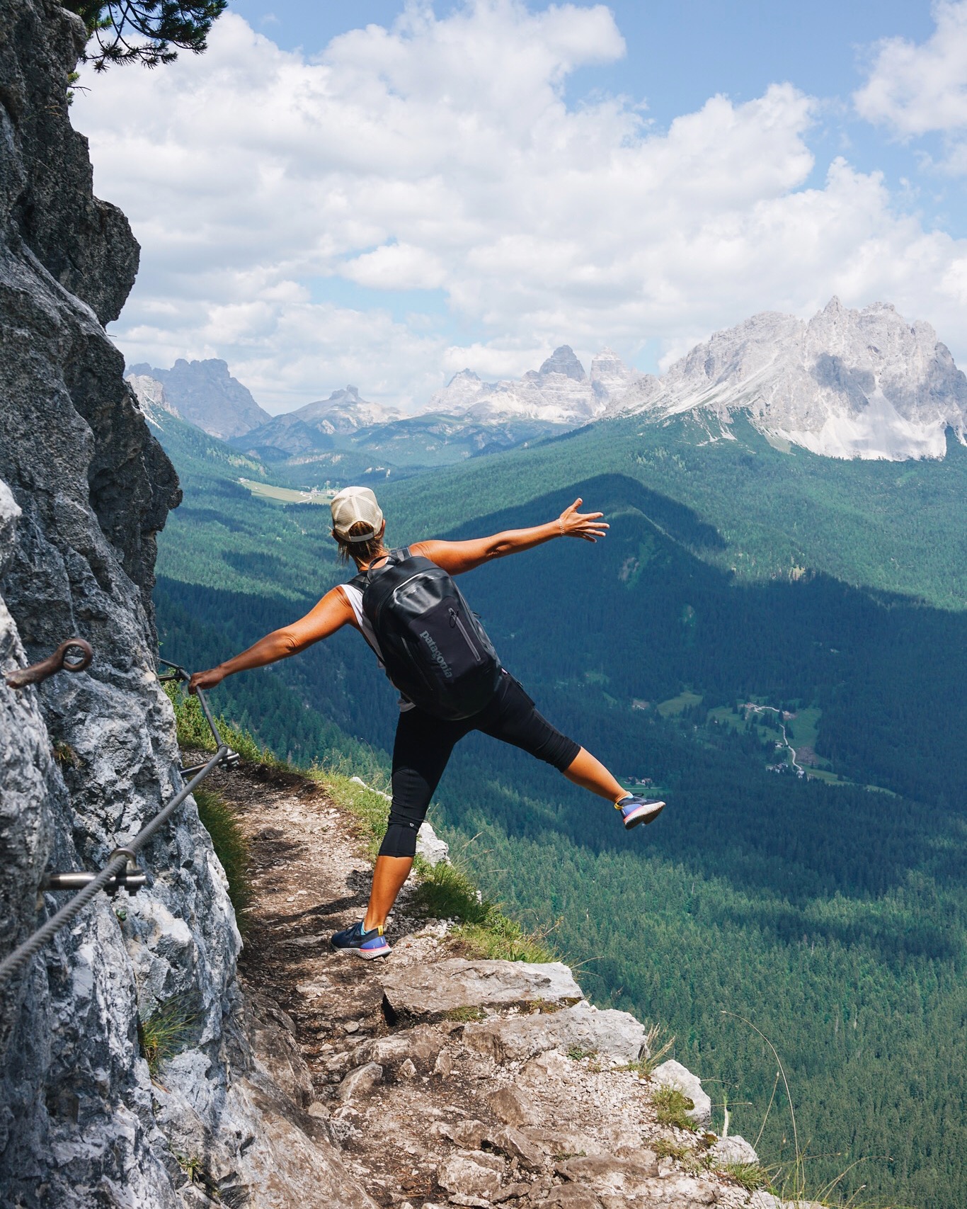 lago di sorapiss, dolomites, italy: summer 2