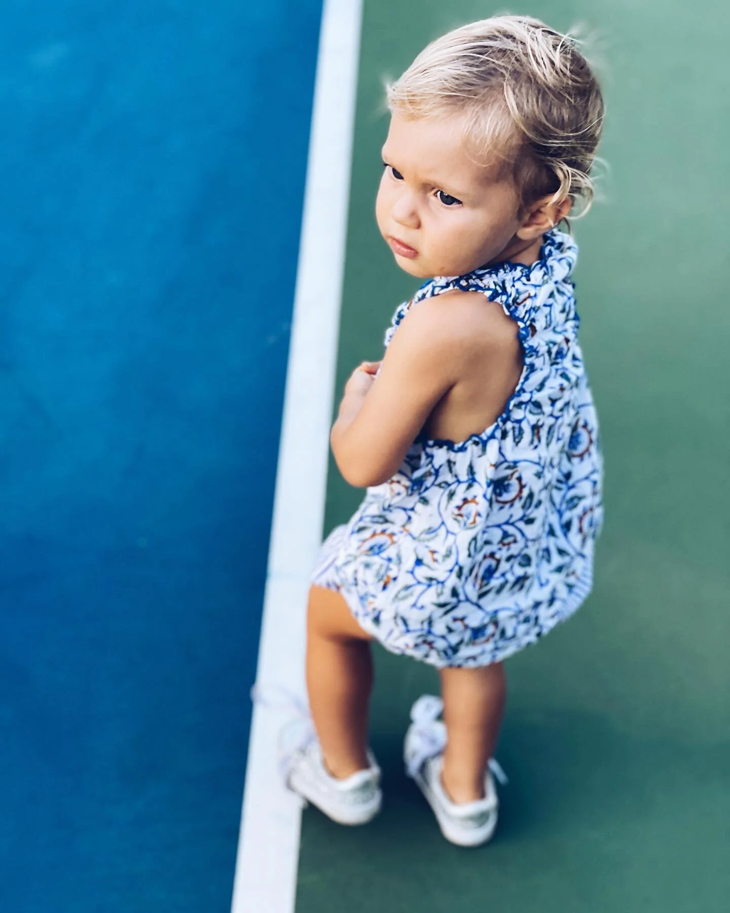 Courtside cutie 🎾