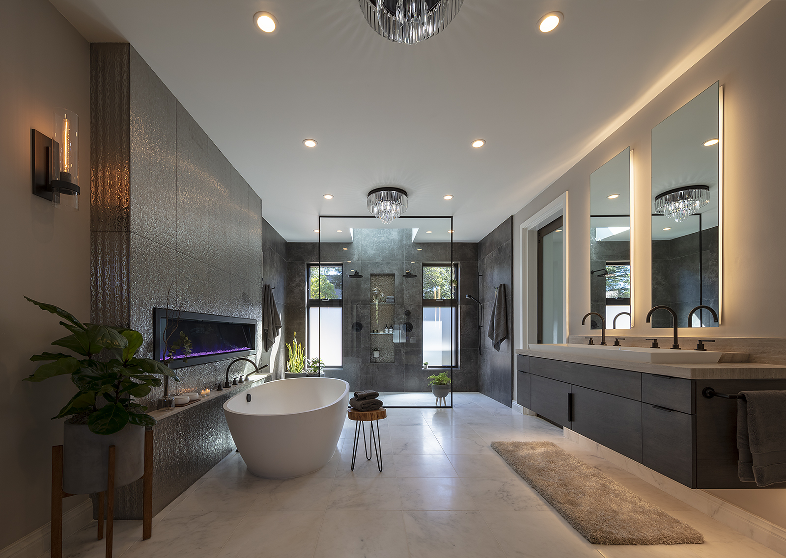 Luxury Spa Bath for Two — Julie Mifsud Interior Design