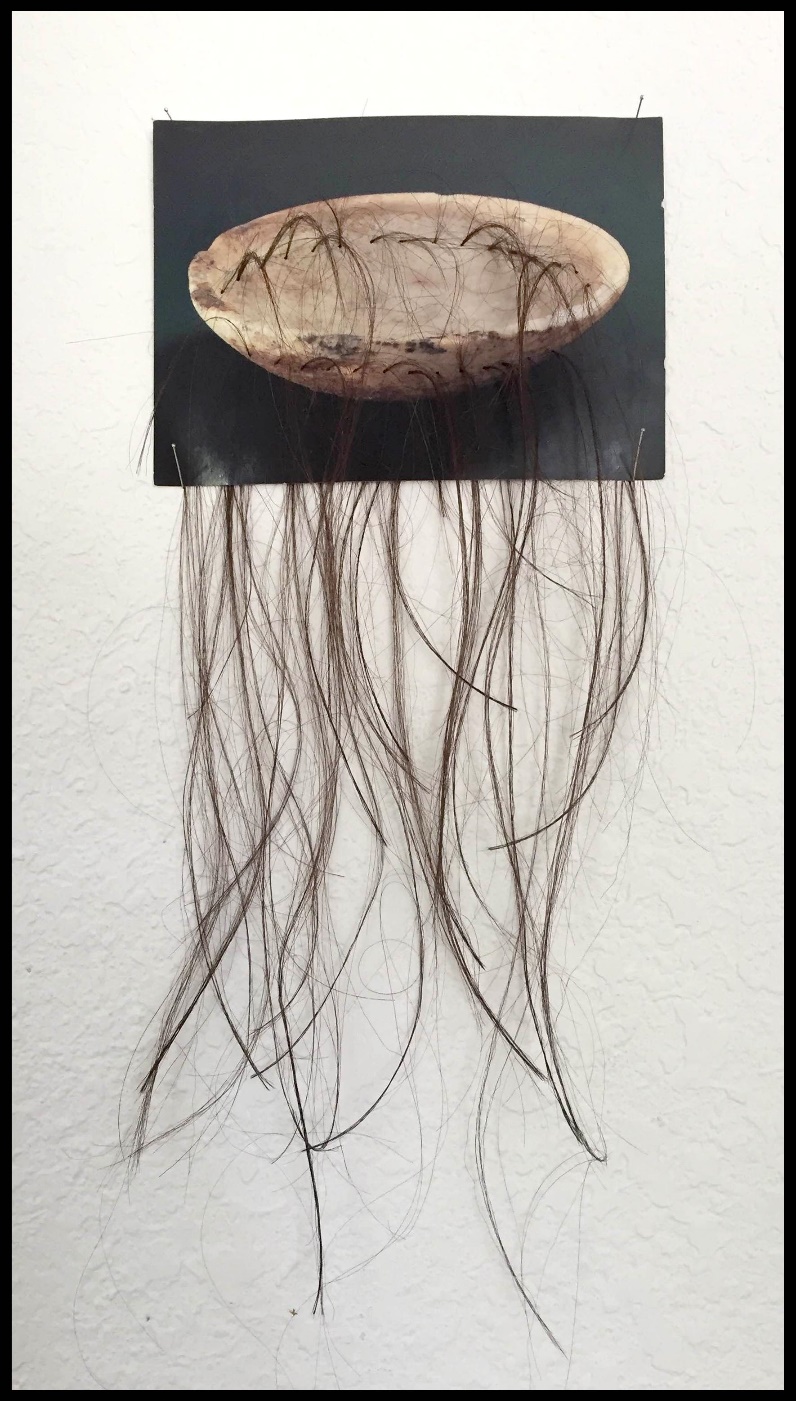 Postcard Intervention: Hair Bowl