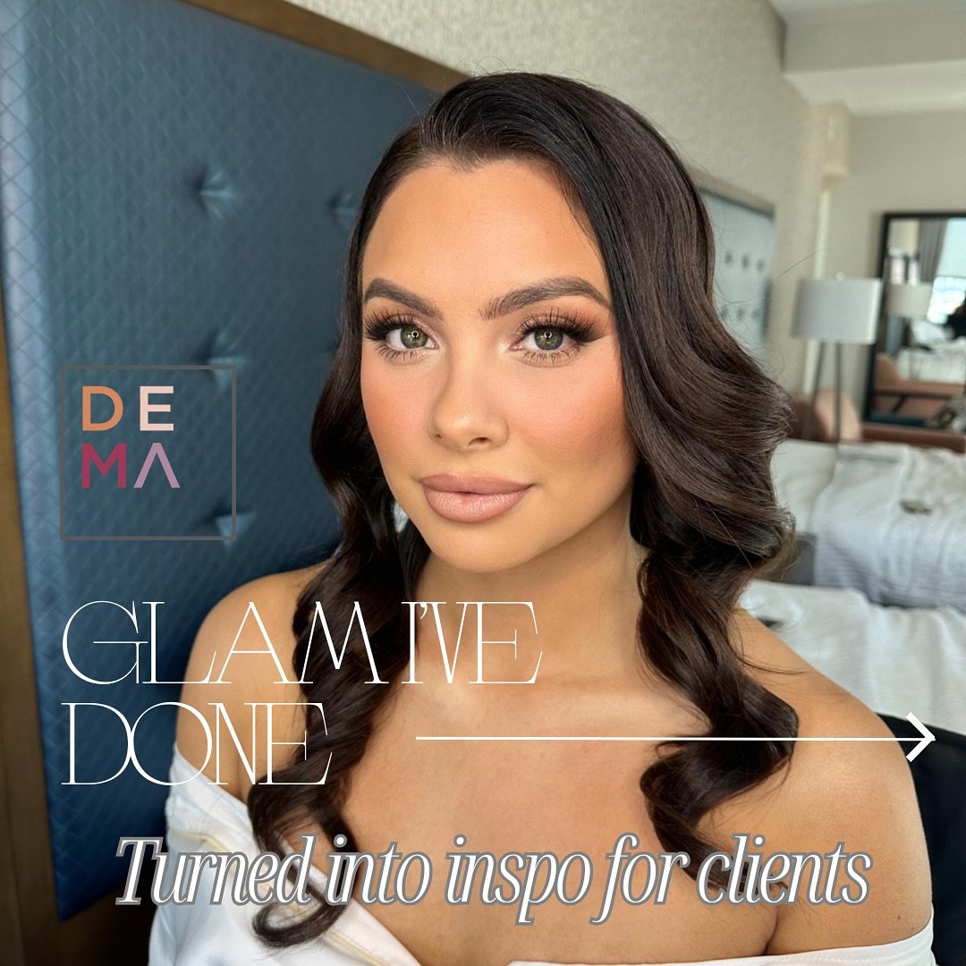 Need glam inspiration? 

It&rsquo;s always a great idea to pull inspiration from your artist&rsquo;s own page. Why? Because your artist knows exactly what they did in the photos you show them from their work. This means I can use the same techniques 