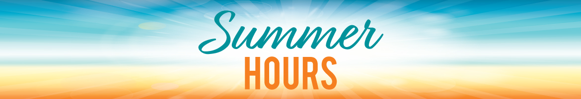 The school office is open Tuesday, Wednesday and Thursday 9 -3. Have a safe and fun summer!