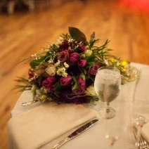 Romantic Candlelight wedding @ White Barn. Photography by Boxwood Photography .