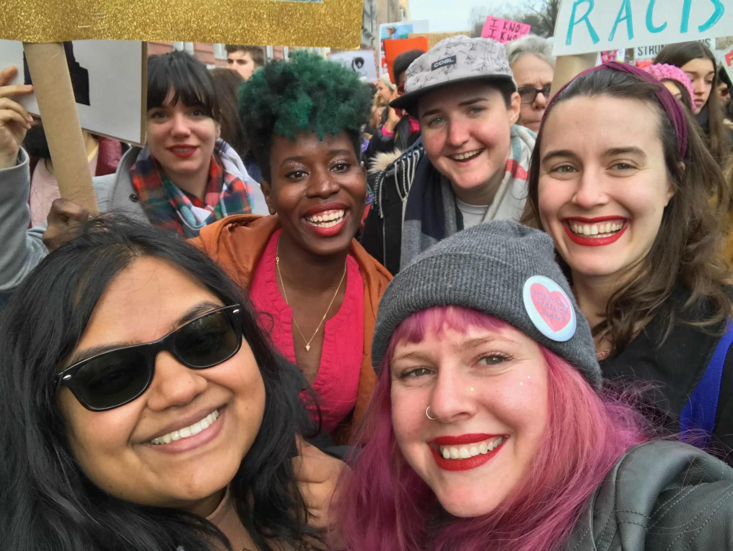 Women’s March with Friends :)
