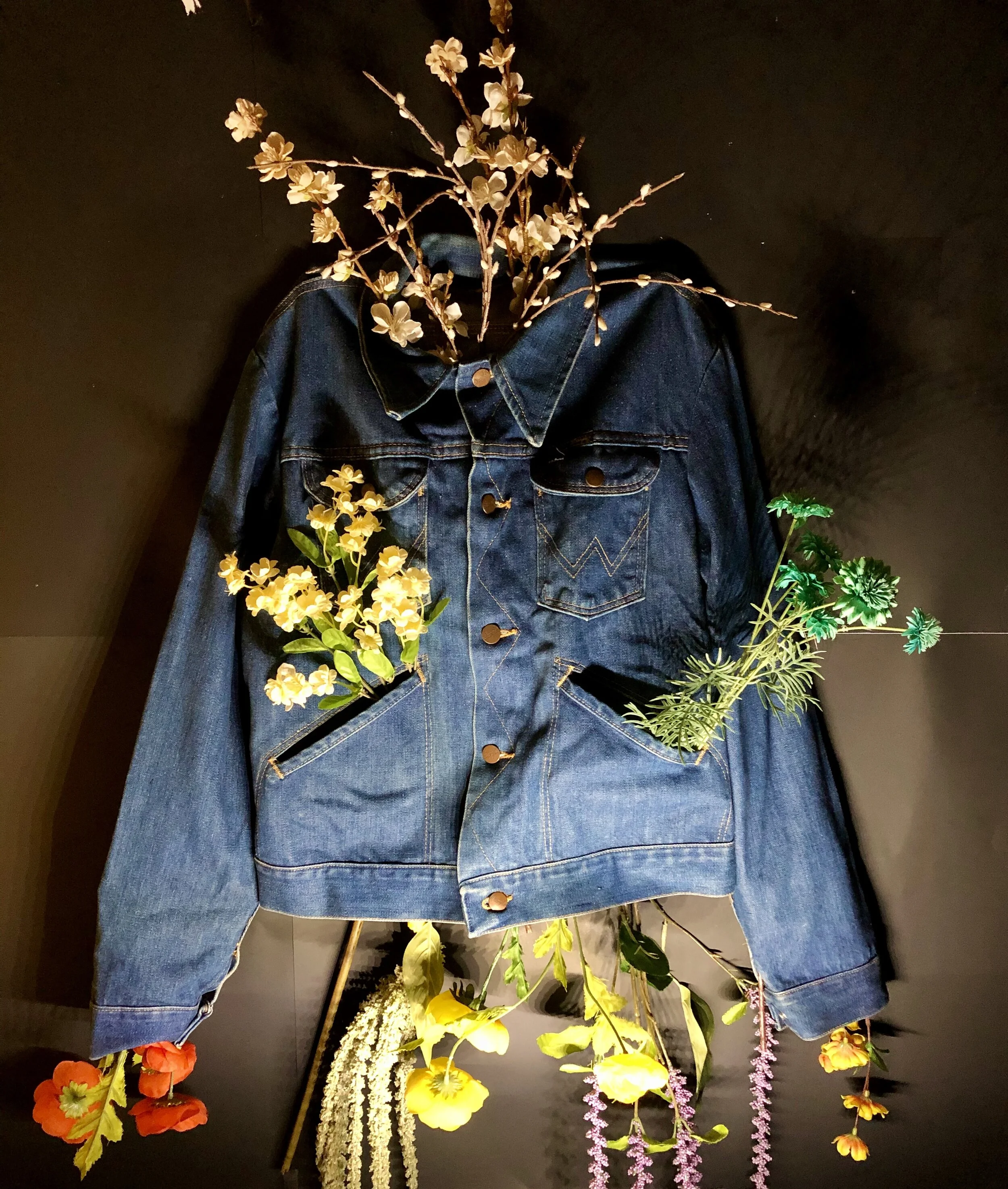"W" Vintage Denim Jacket 