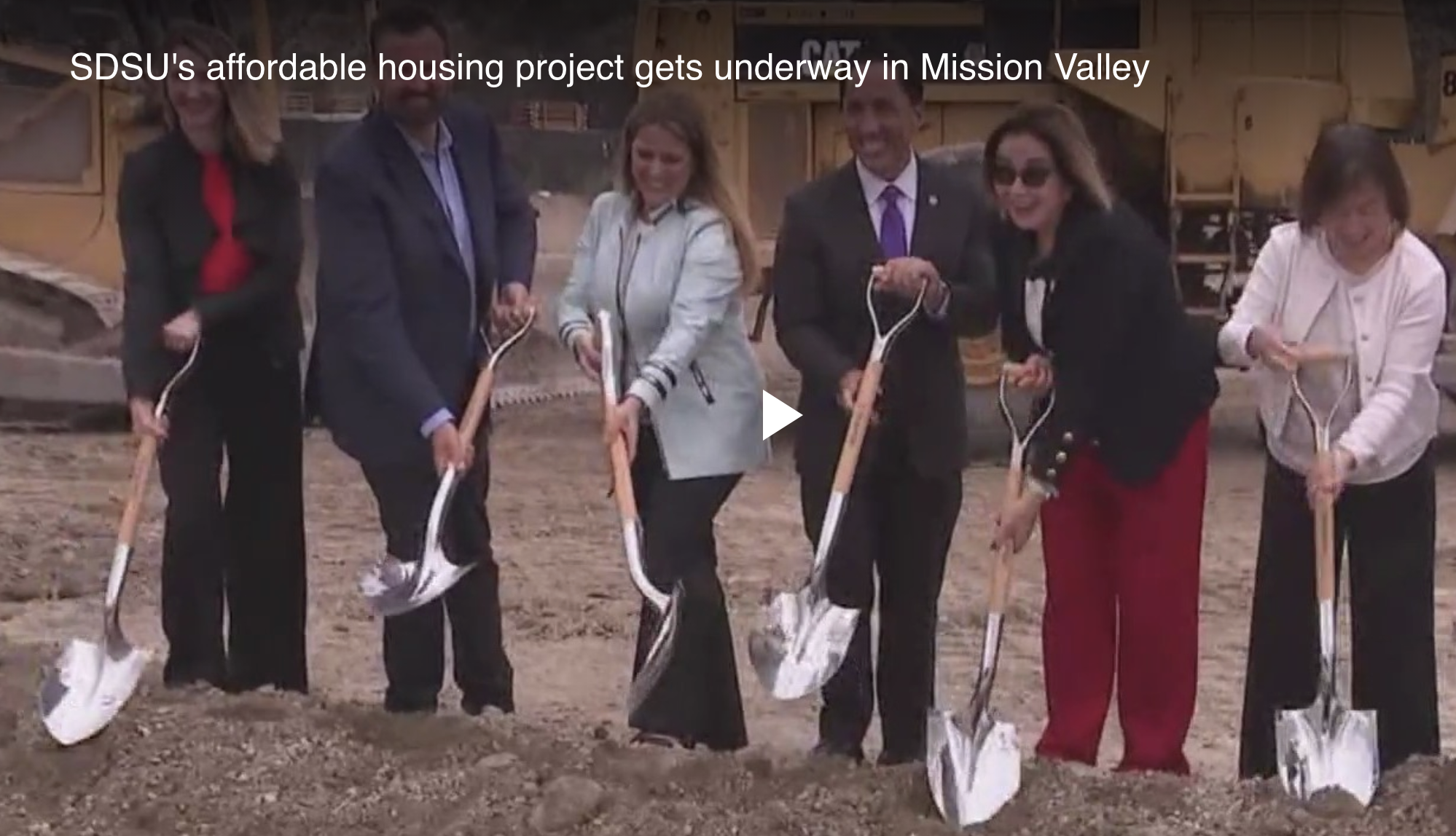 SDSU's Affordable Housing Project Breaks Ground