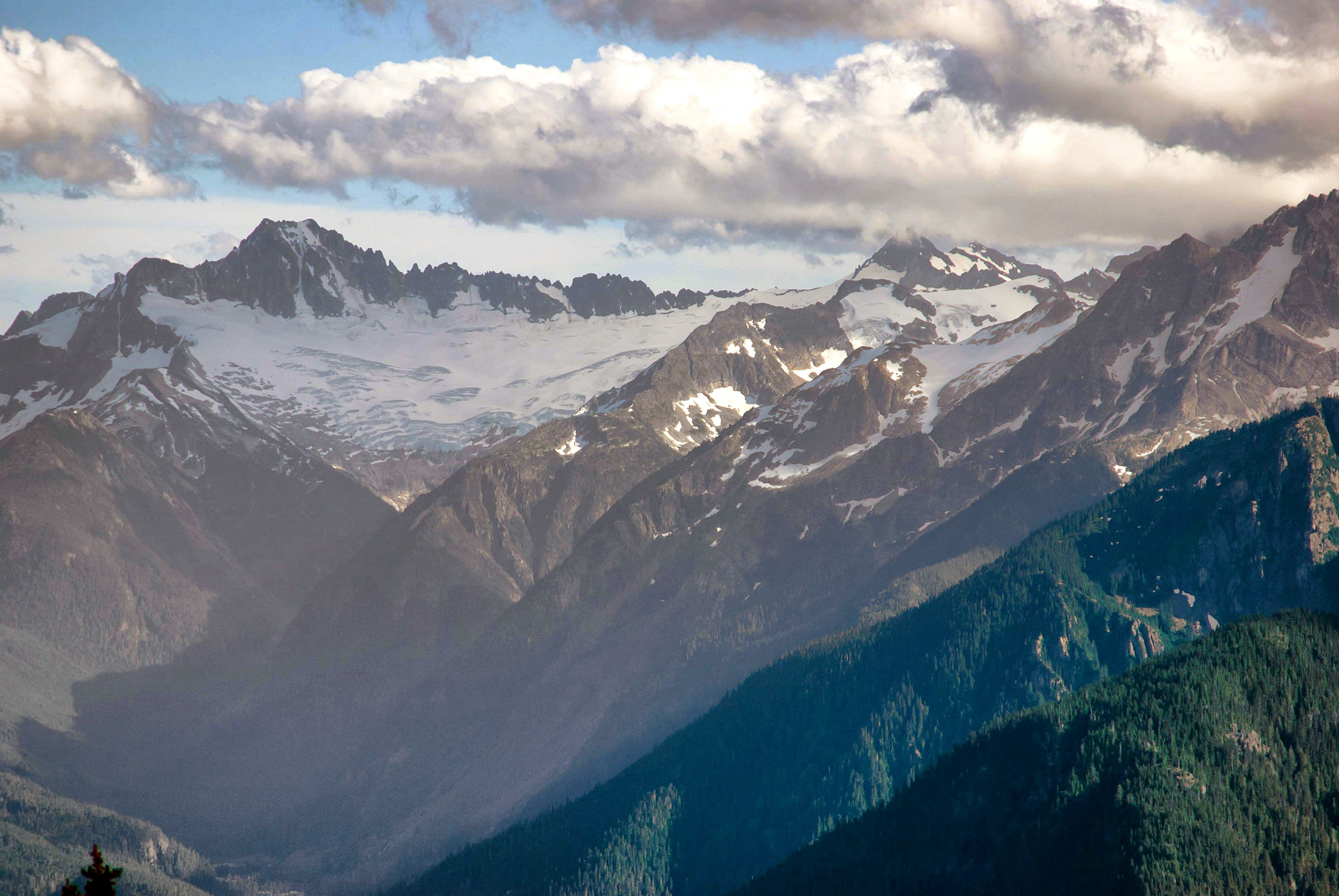 Mount Buckner and Boston Glacier