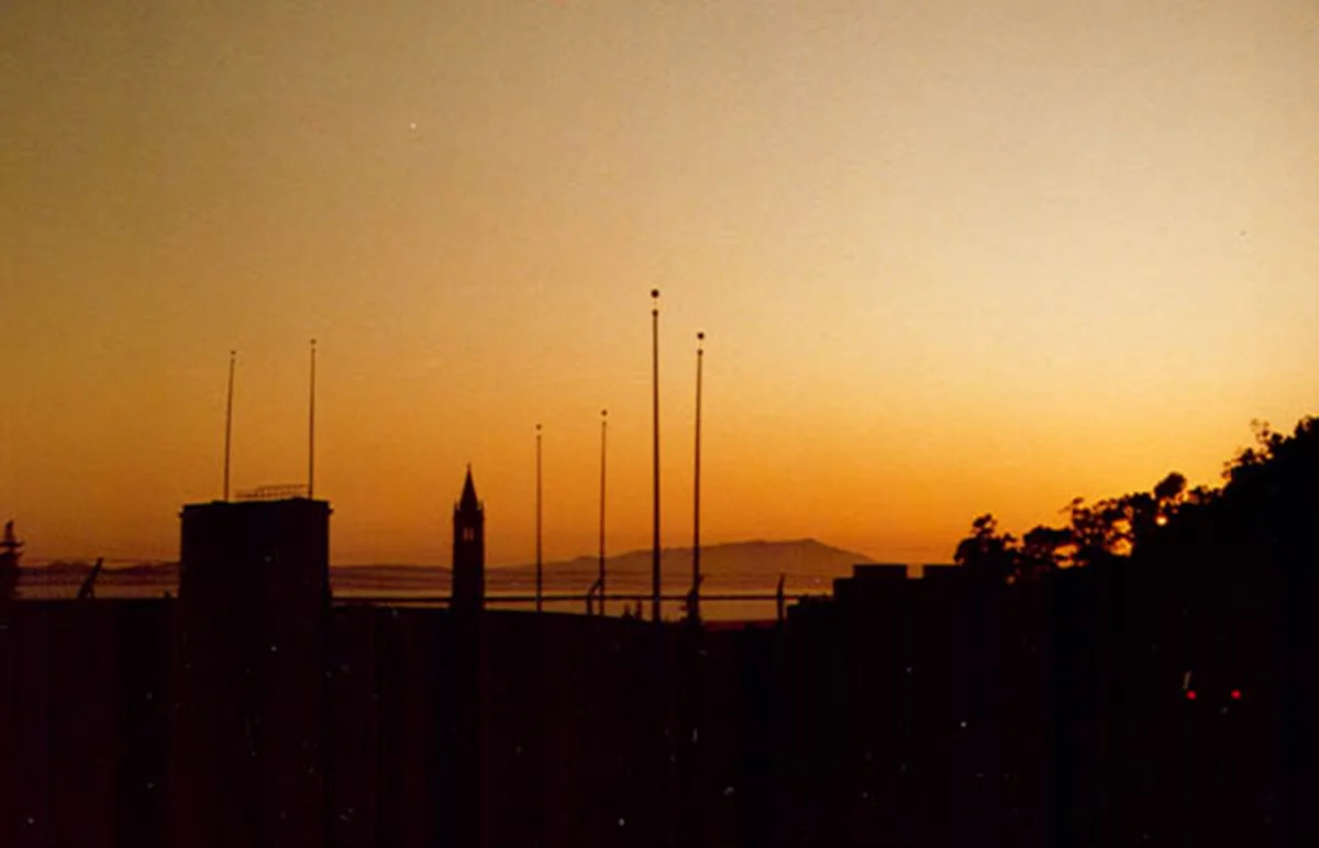 Strawberry Canyon sunset