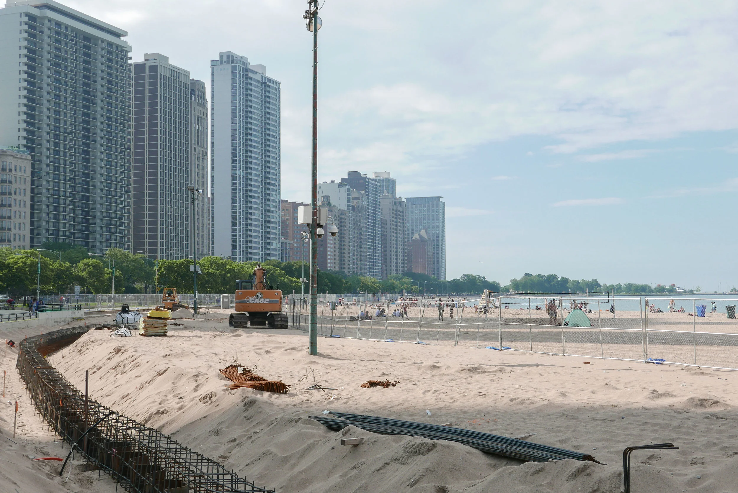 beach excavator