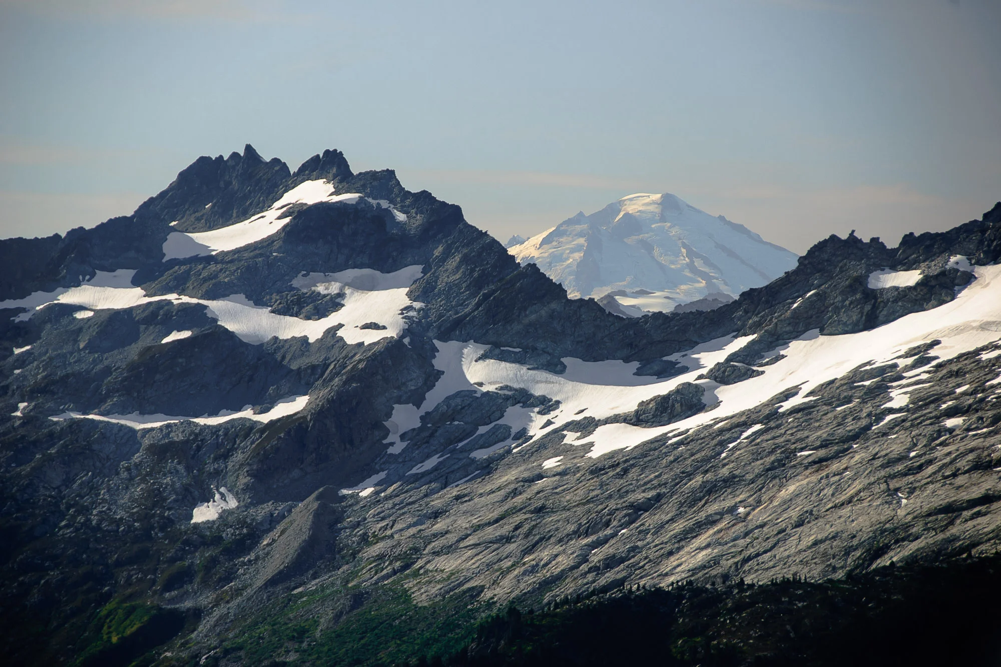 The Triad (foreground)