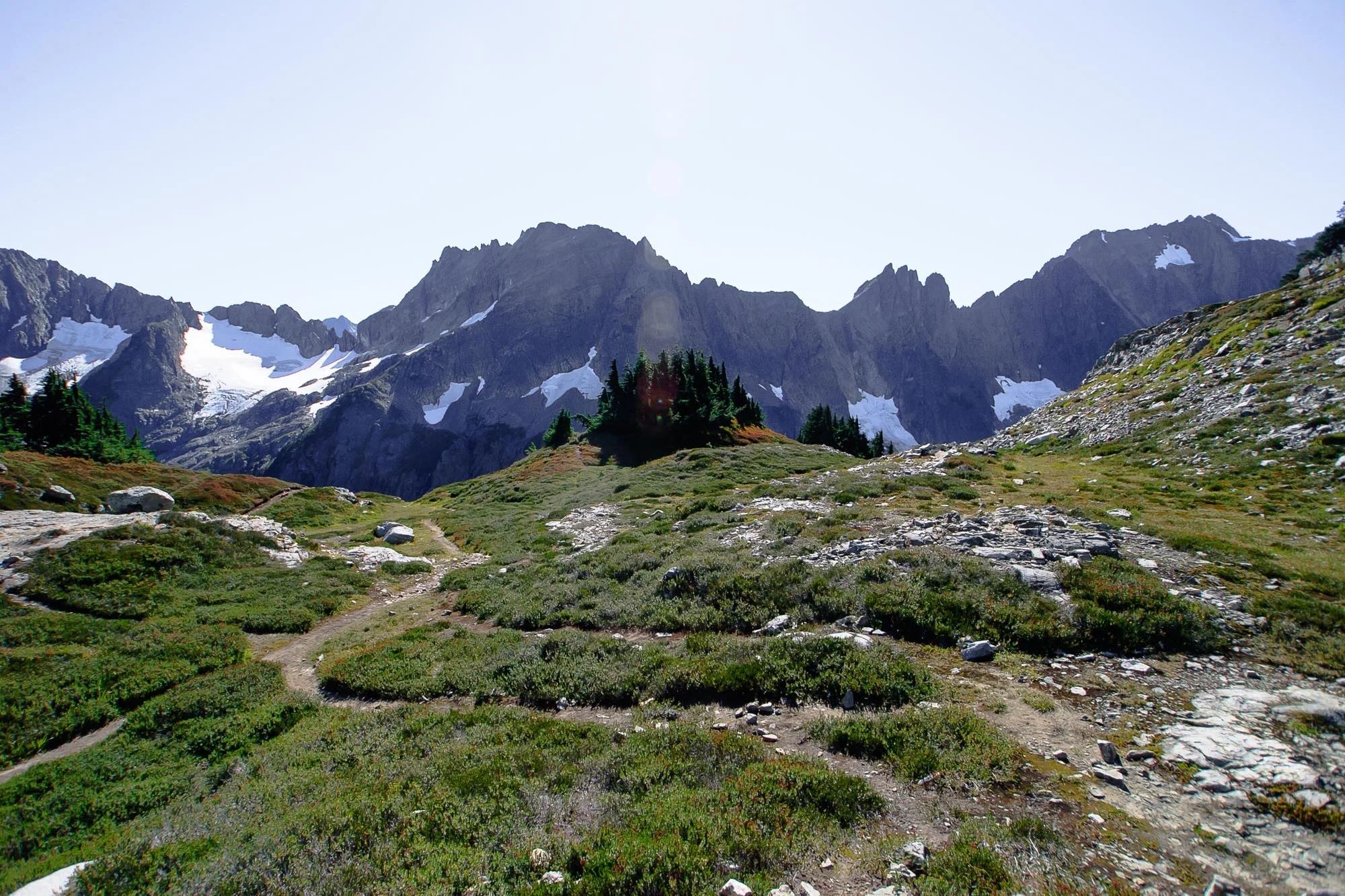On Sahale Arm