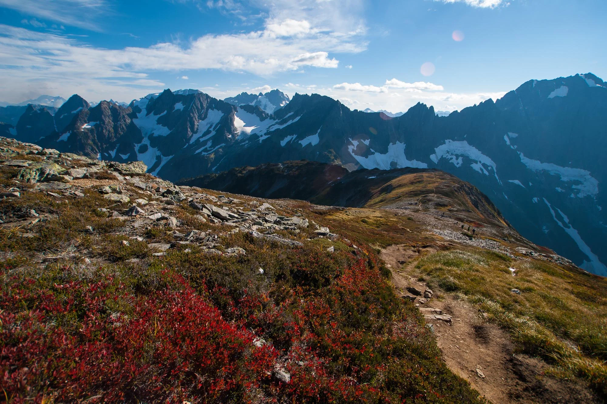 Sahale Arm (descending)