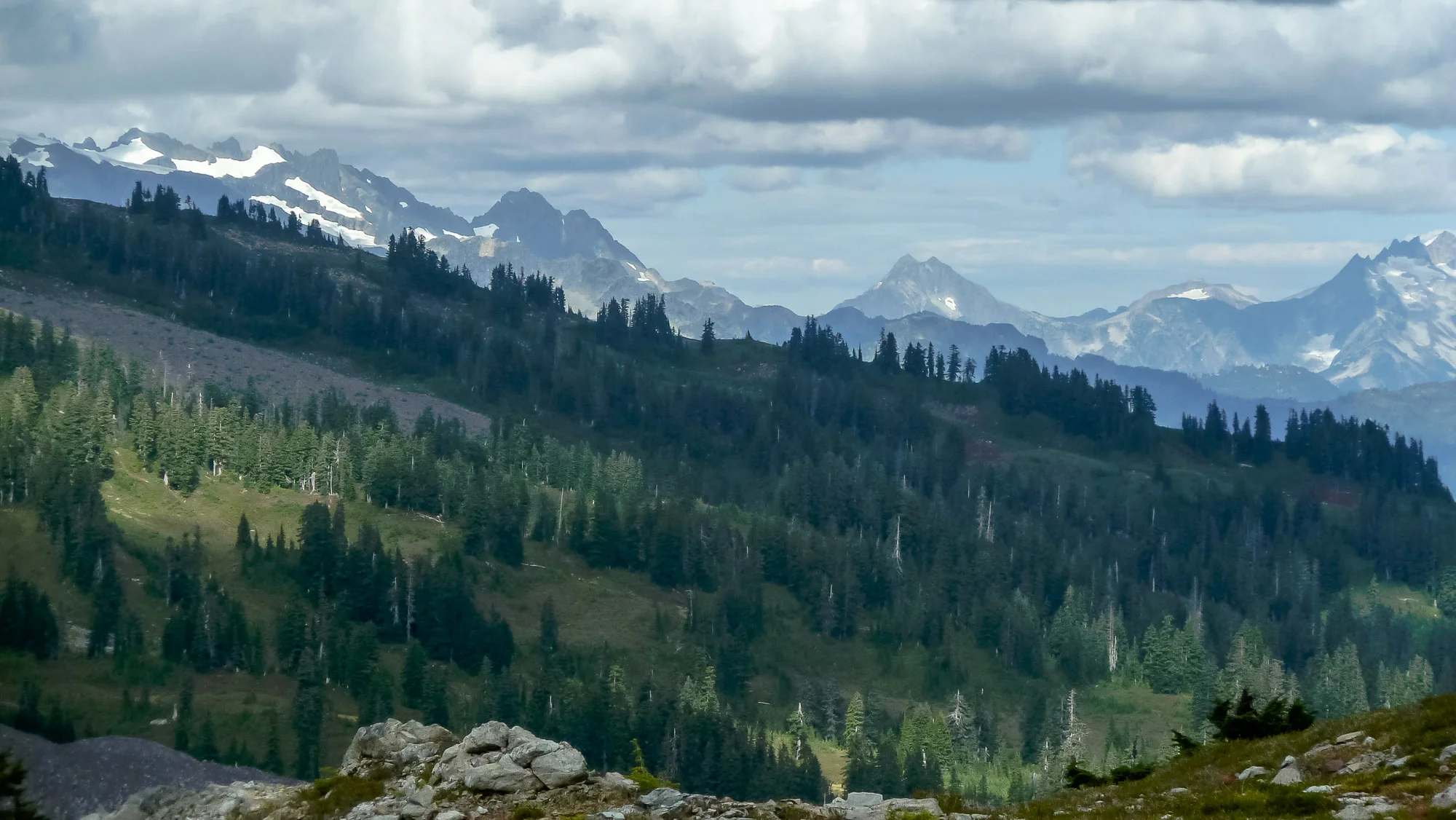 Shuksan (partial) and Pickets