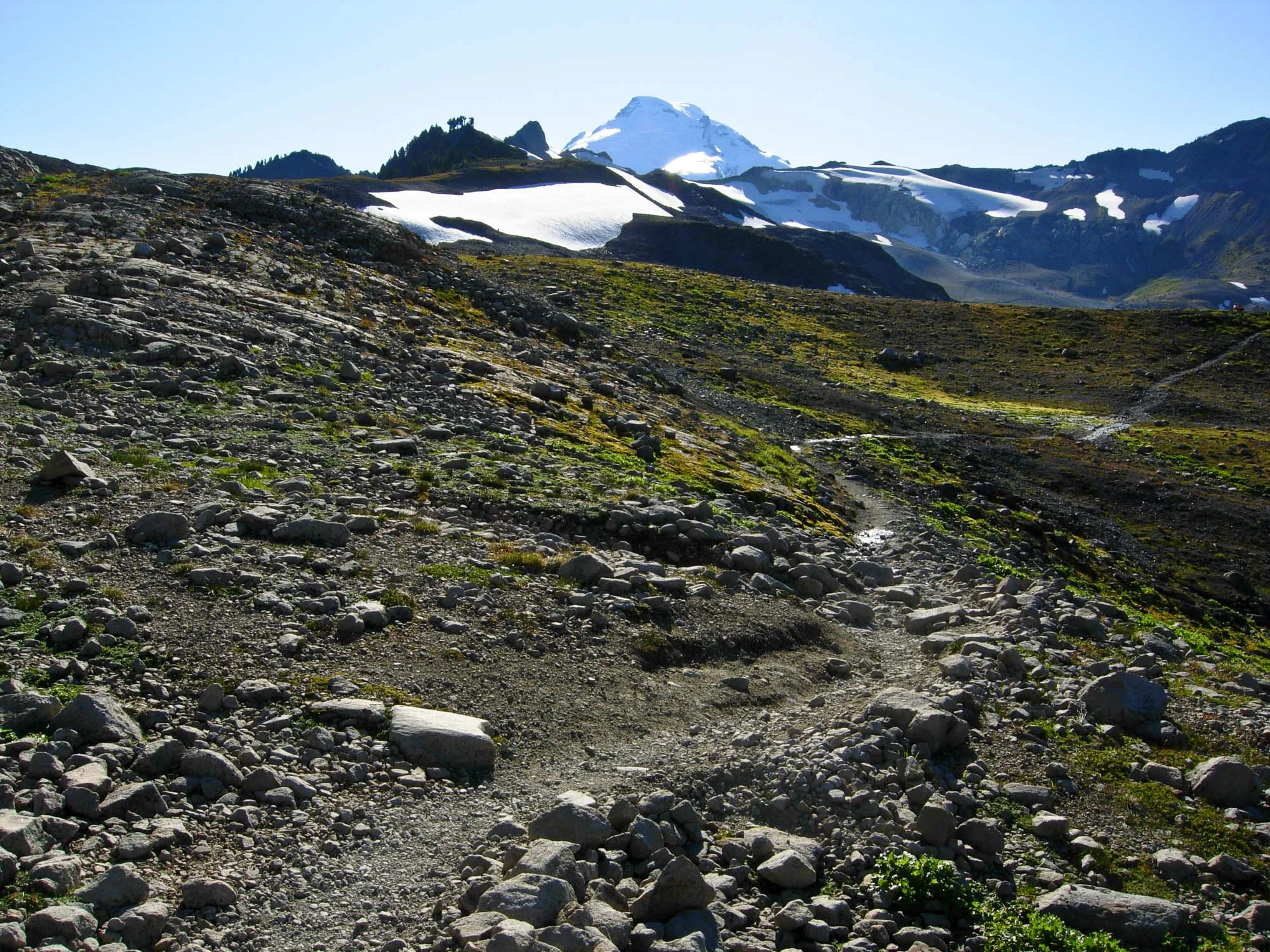 trail to Baker