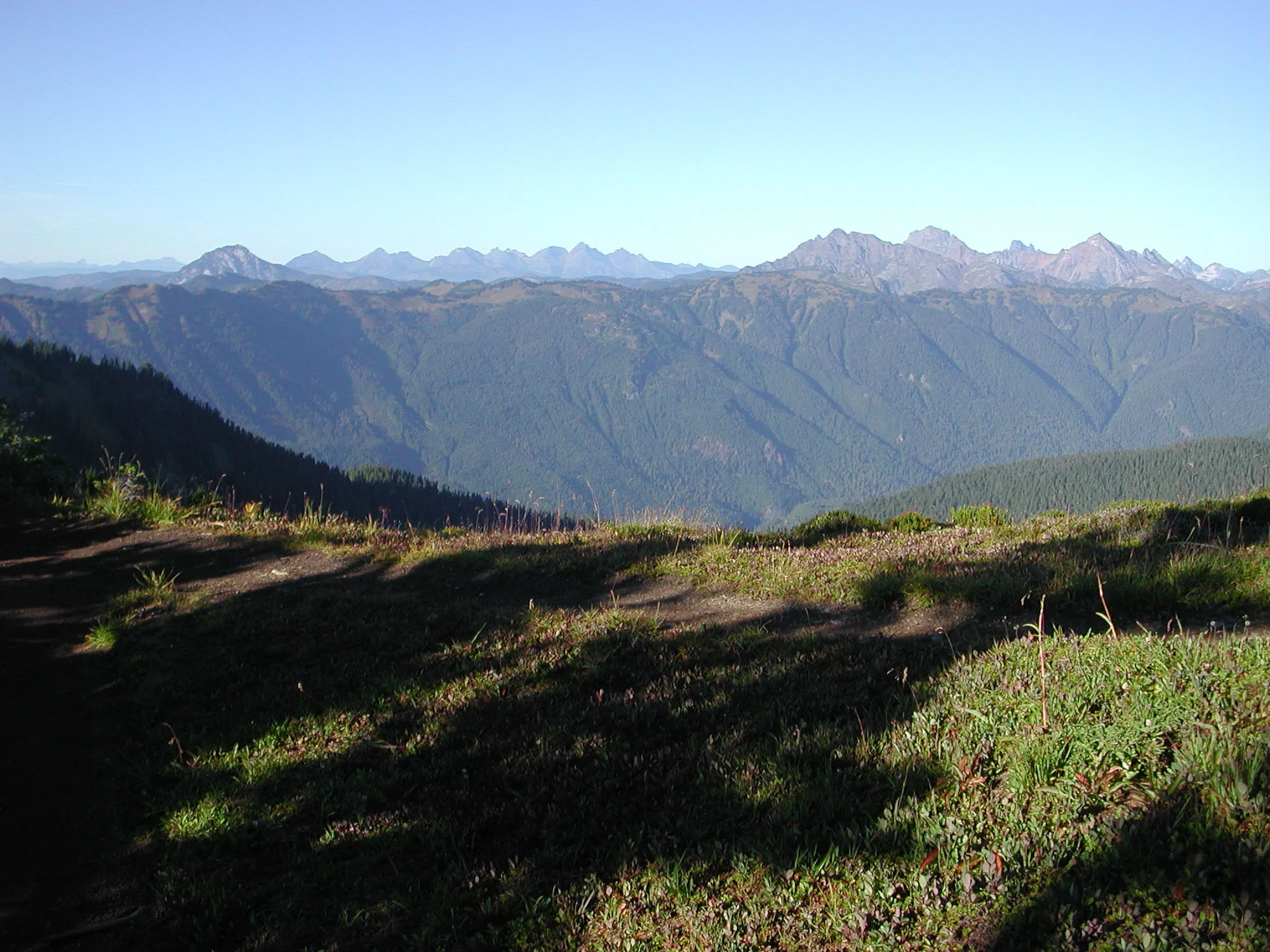 Canadian and American peaks