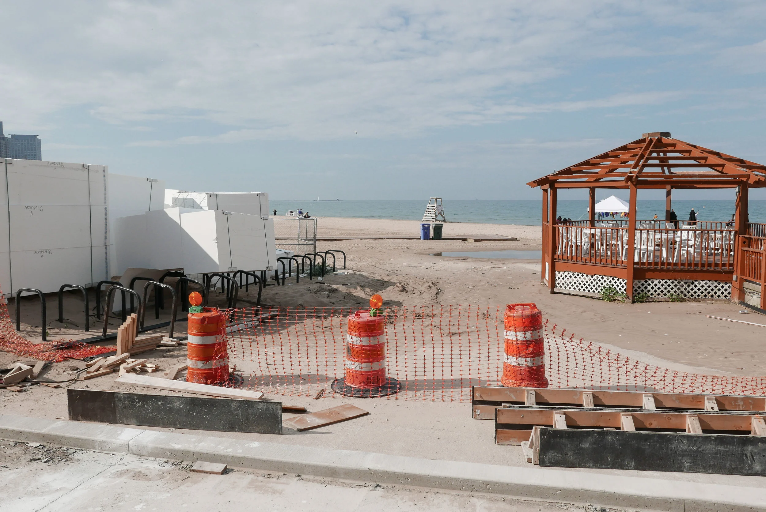 beach construction
