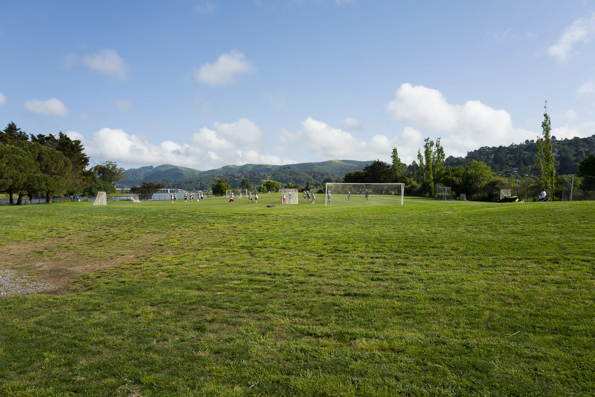 Youth soccer game