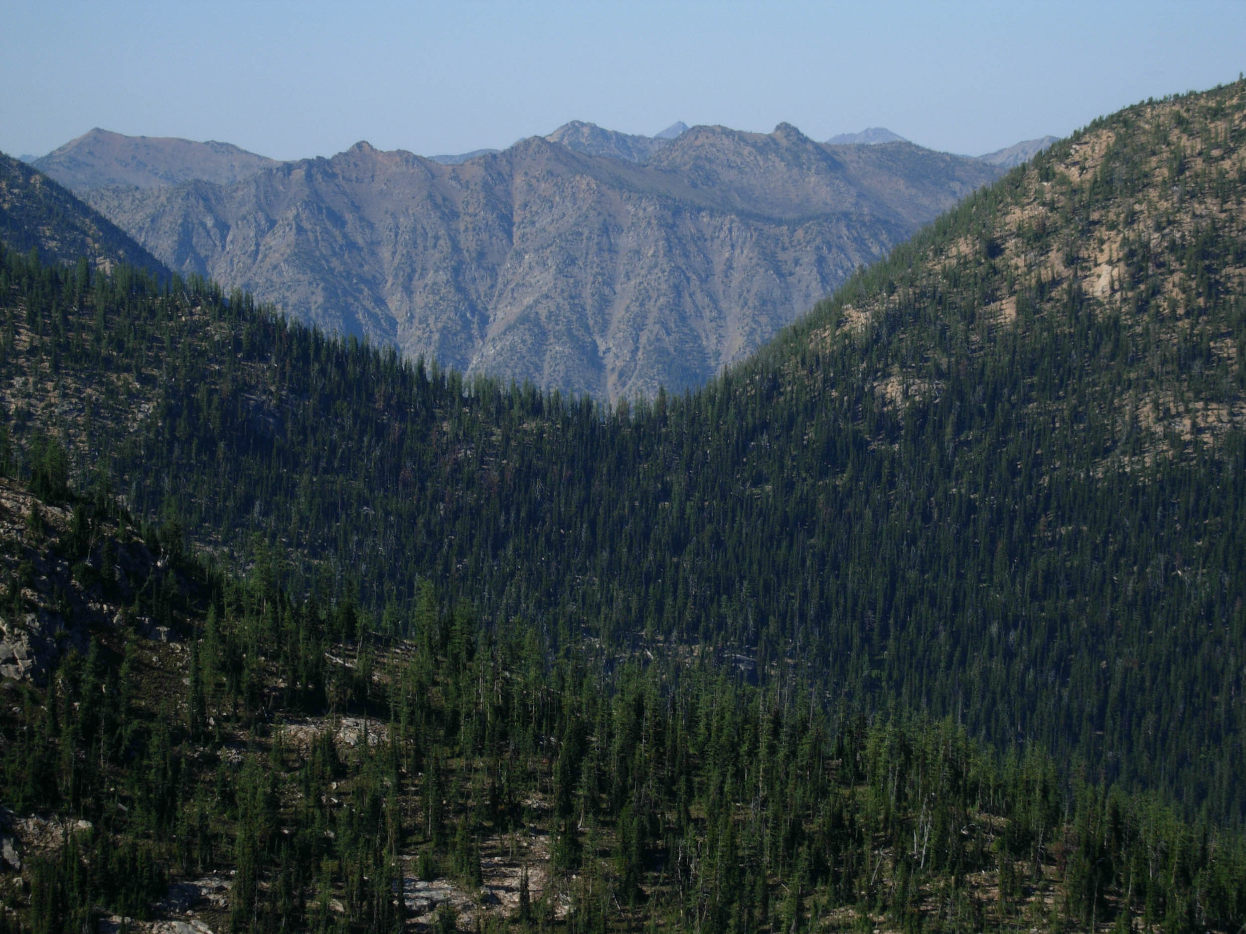 Pasayten peaks (distance)