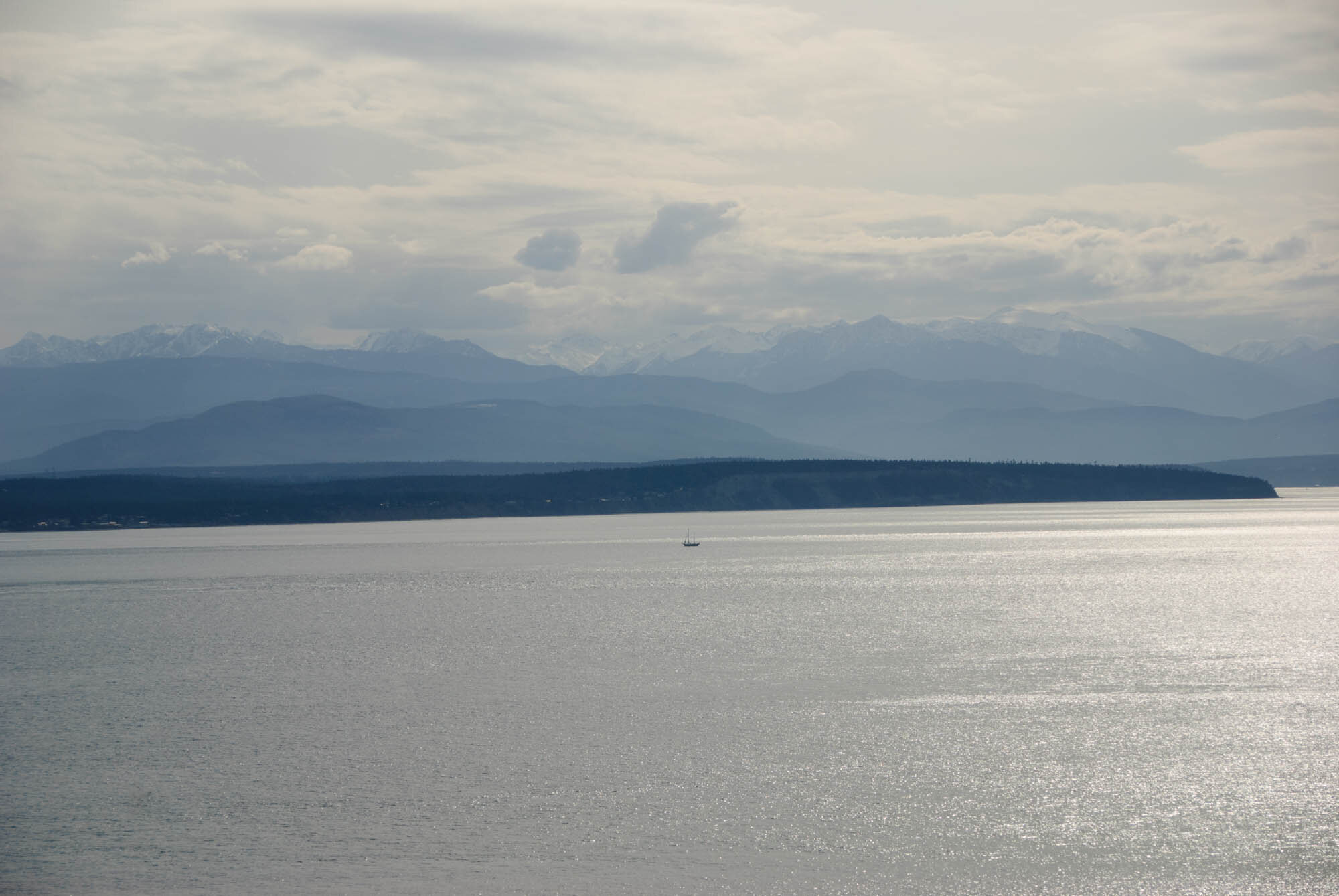 Olympic Range and small boat