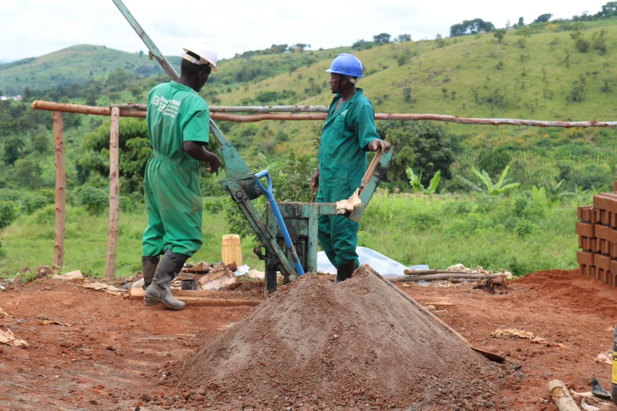  Brick by Brick masons begin work on the new Lwamaggwa Health Center III