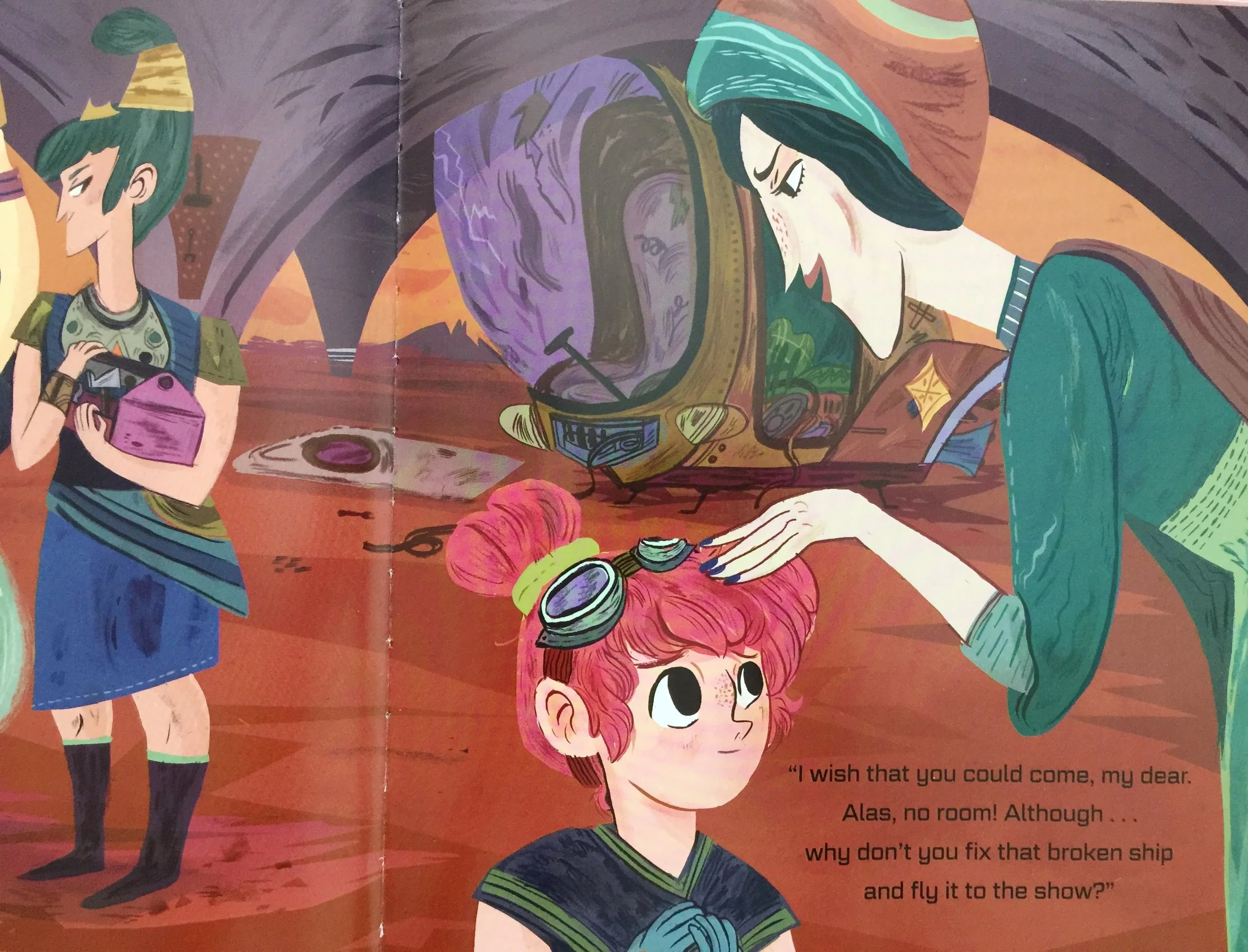 Interstellar Cinderella An Animated Reading of the book by Deborah Underwood and Meg Hunt