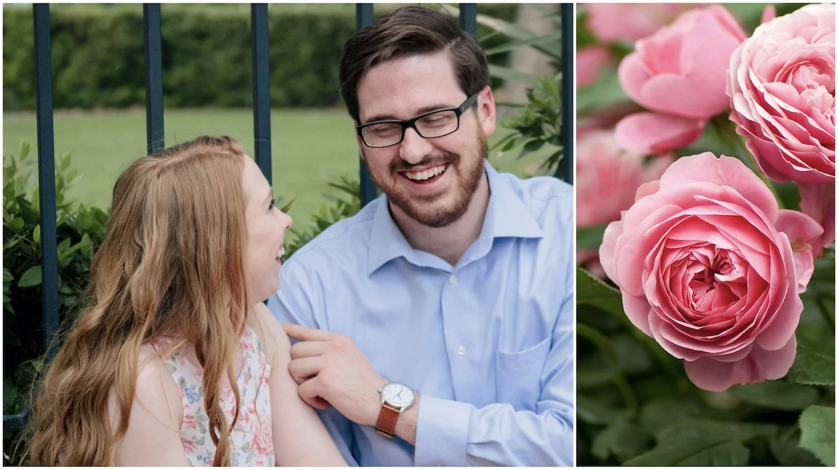 Engagement Photos at the Arboretum