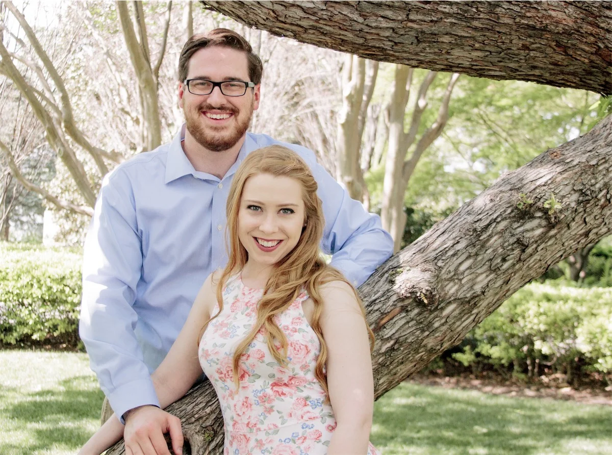 Engagement Photos at the Arboretum