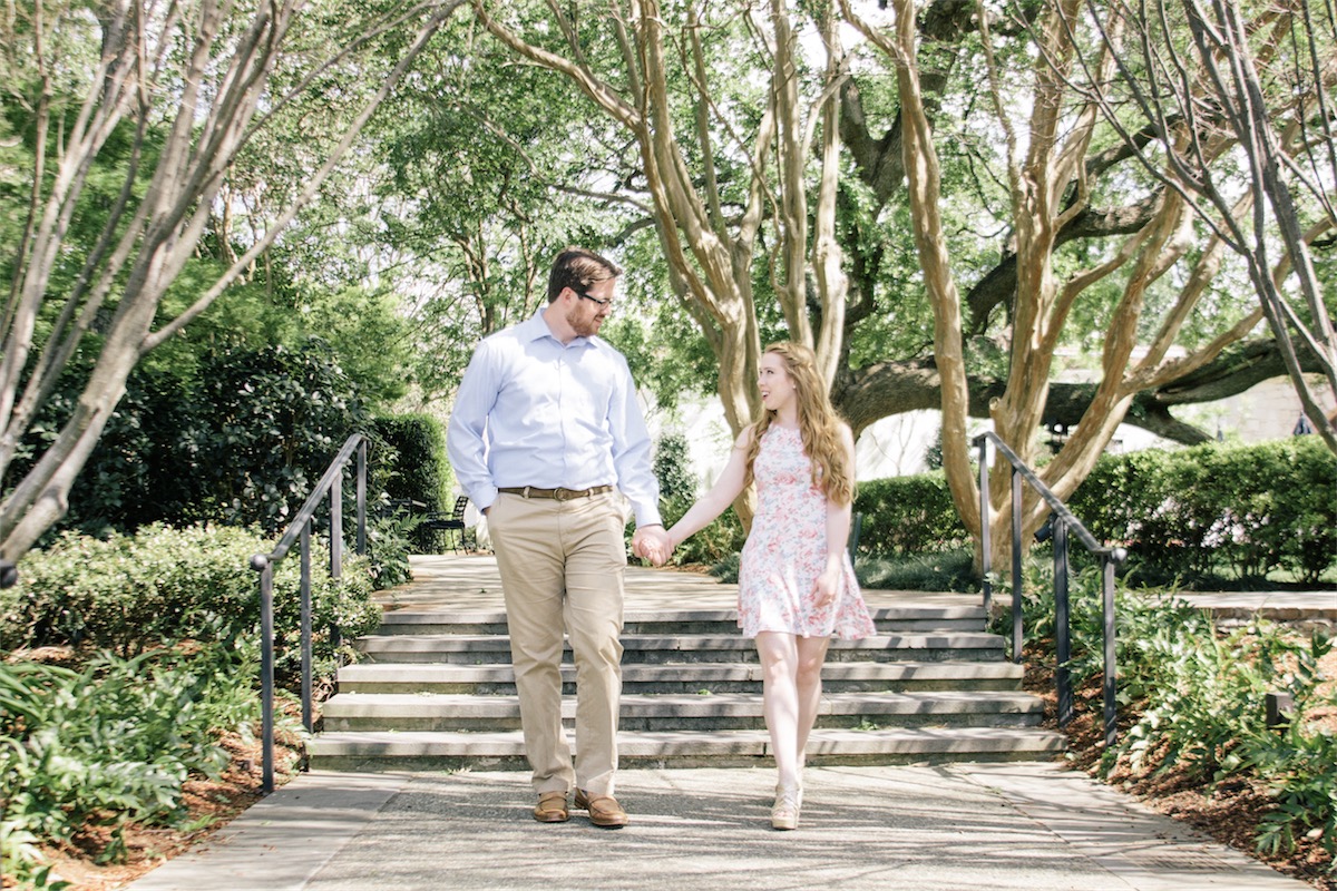 Engagement Photos at the Arboretum