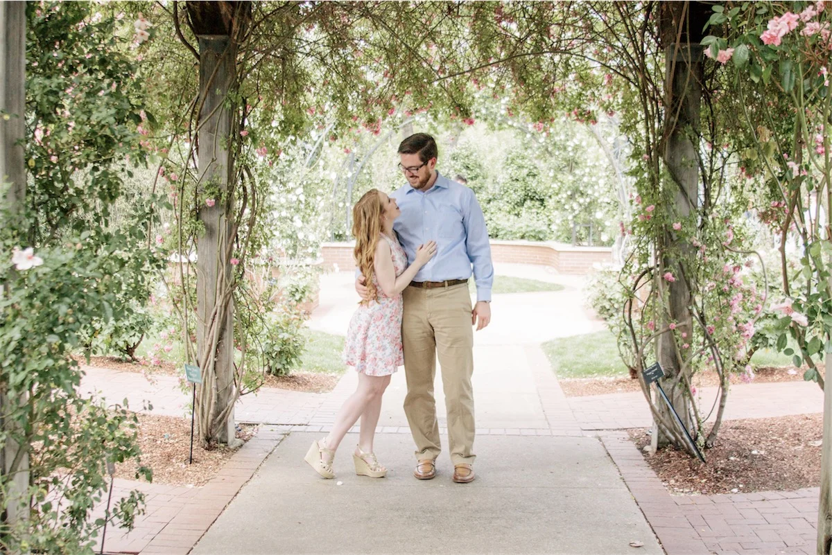 Engagement Photos at the Arboretum
