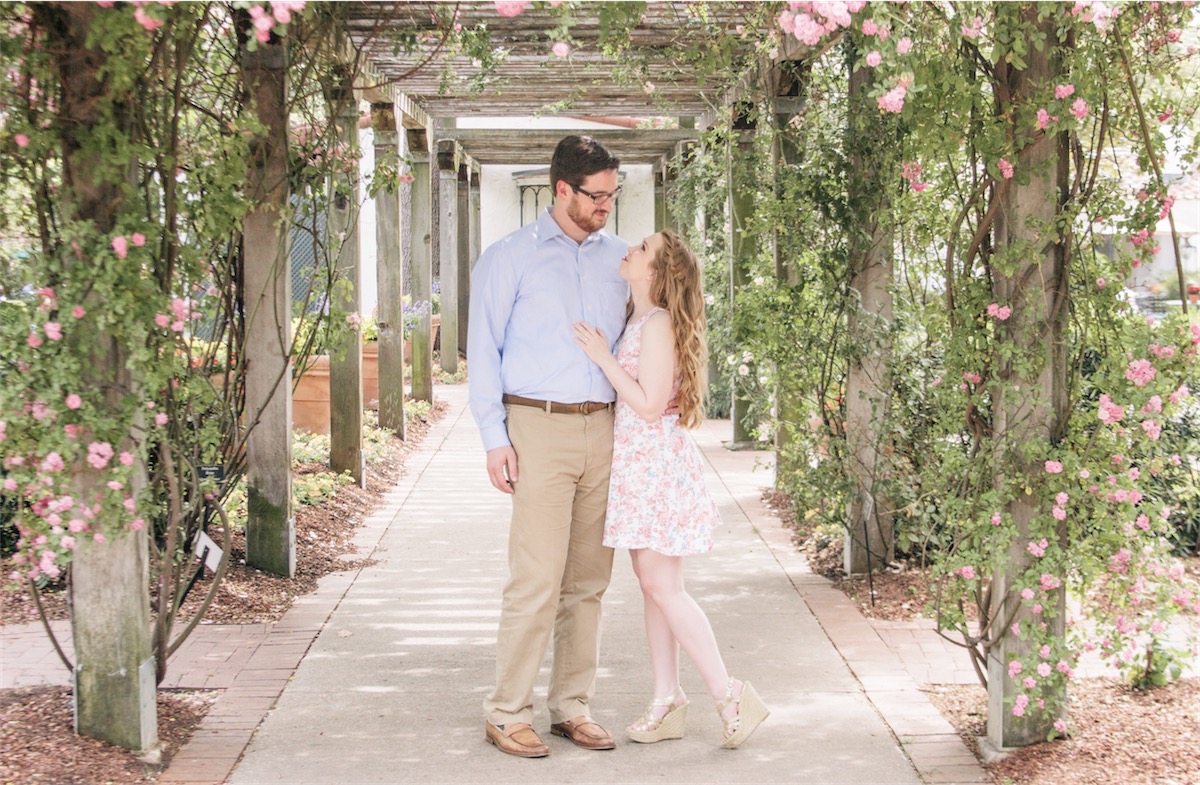 Engagement Photos at the Arboretum