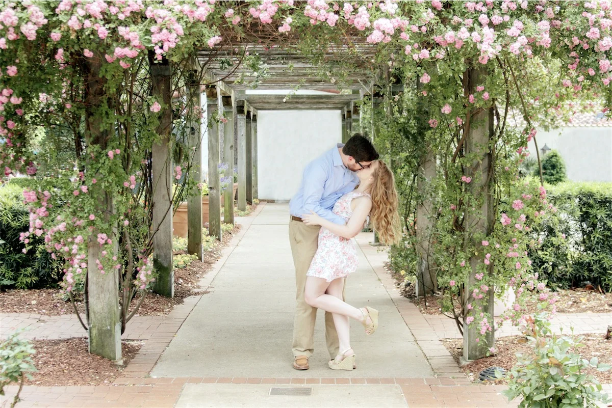 Engagement Photos at the Arboretum