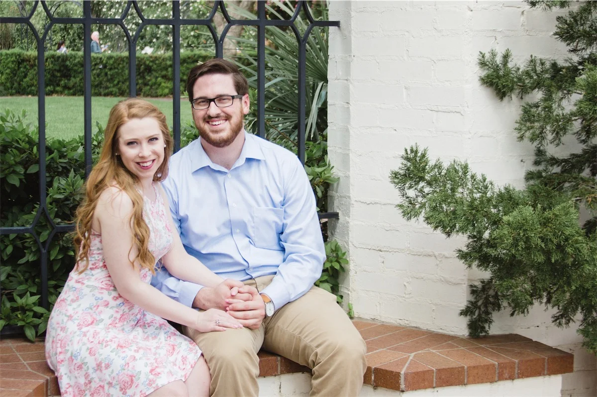 Engagement Photos at the Arboretum