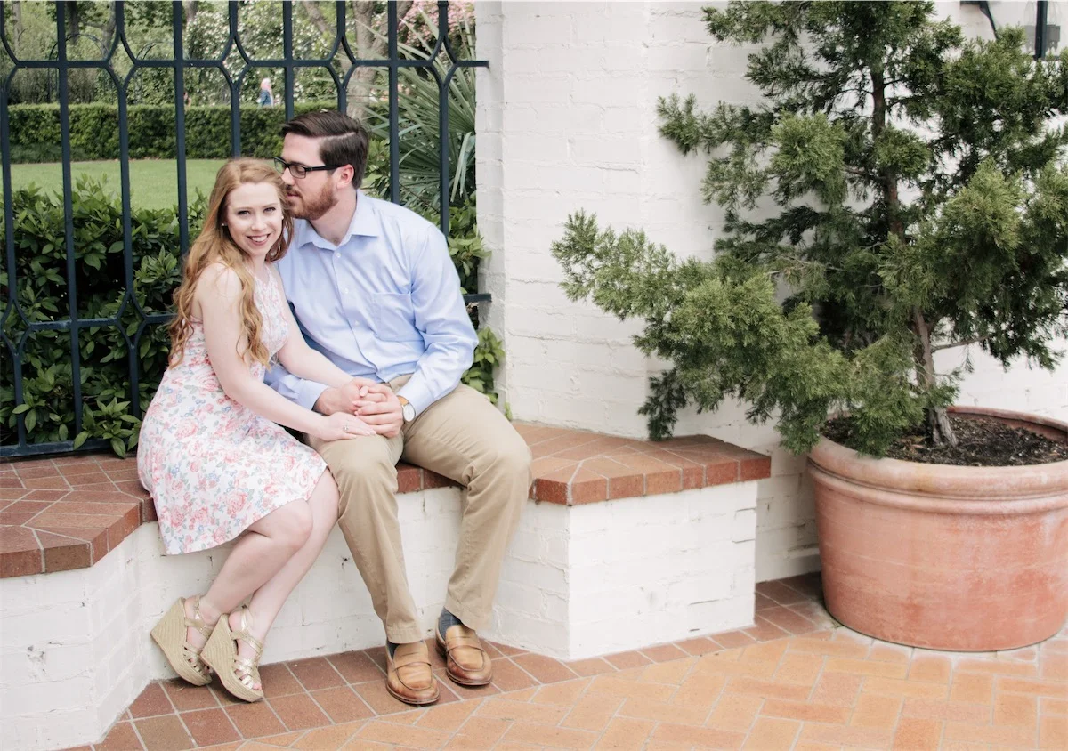 Engagement Photos at the Arboretum