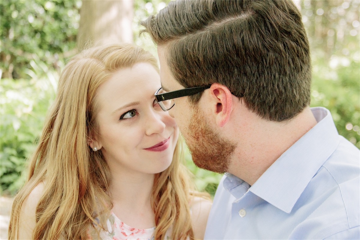 Engagement Photos at the Arboretum