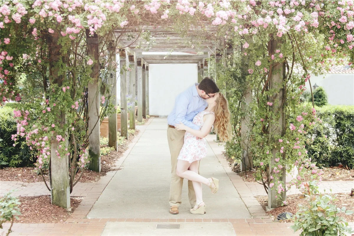 Engagement Photos at the Arboretum