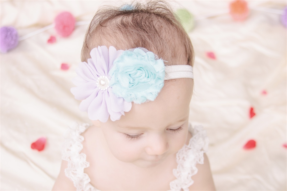 Alayna's 8 Month Photo Session - Easter Theme