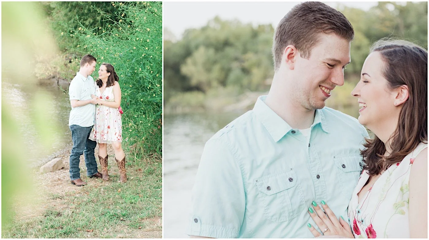 Jonathan and Marissa's Fall Engagement Session - Denton, TX Photography